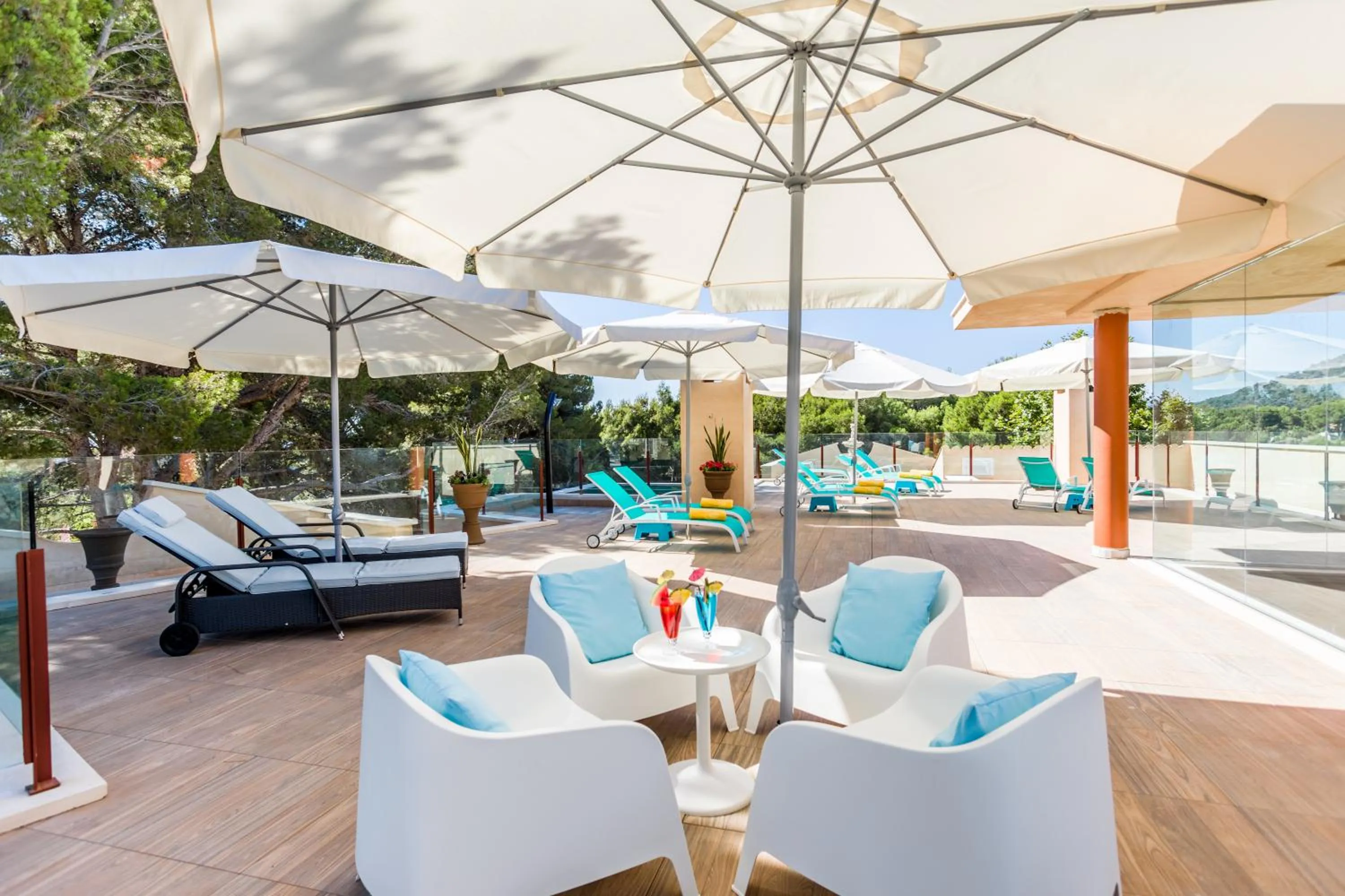 Solarium in Lago Garden Apart-Suites & Spa Hotel