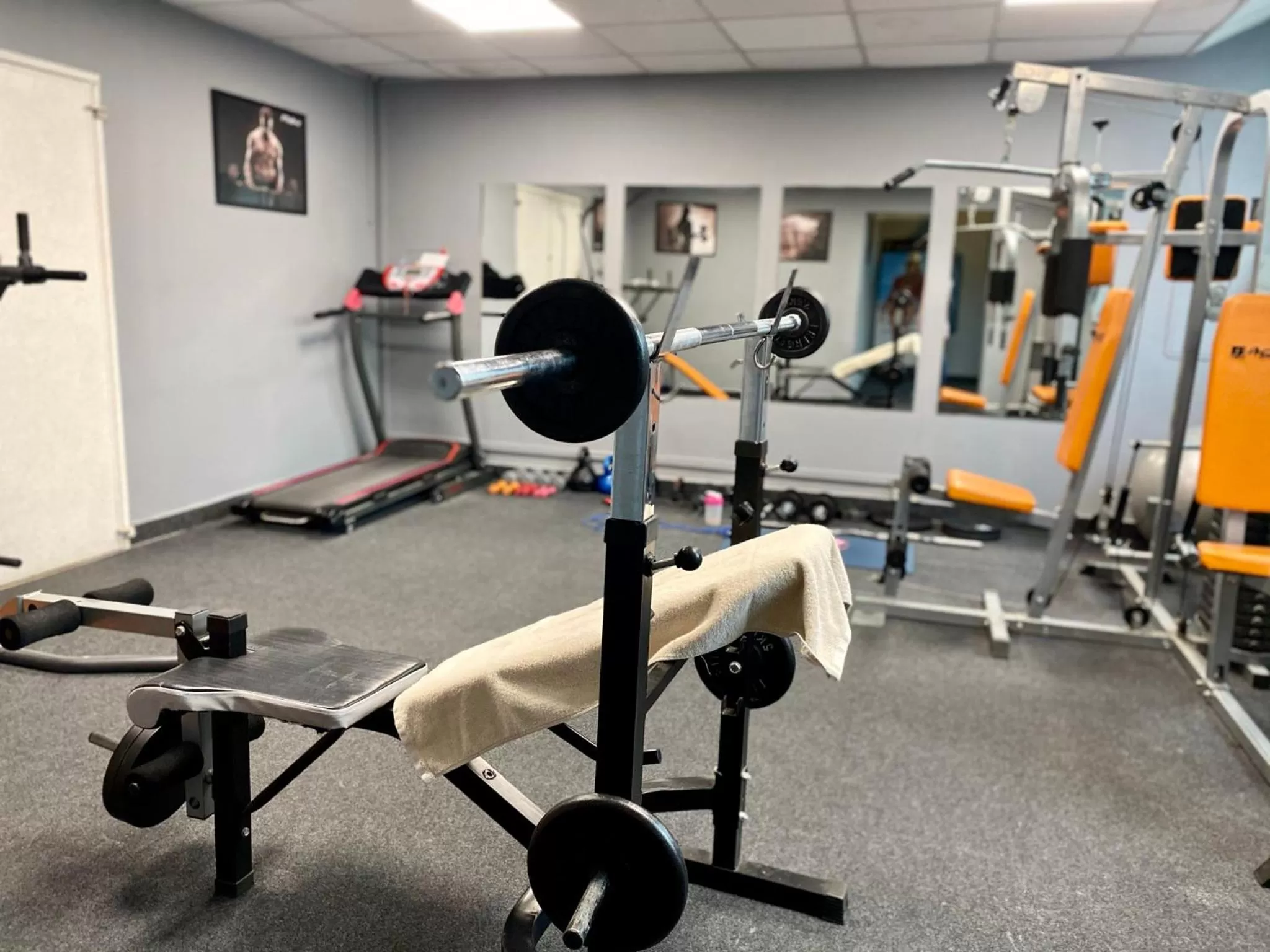 Fitness centre/facilities in Hotel Modena