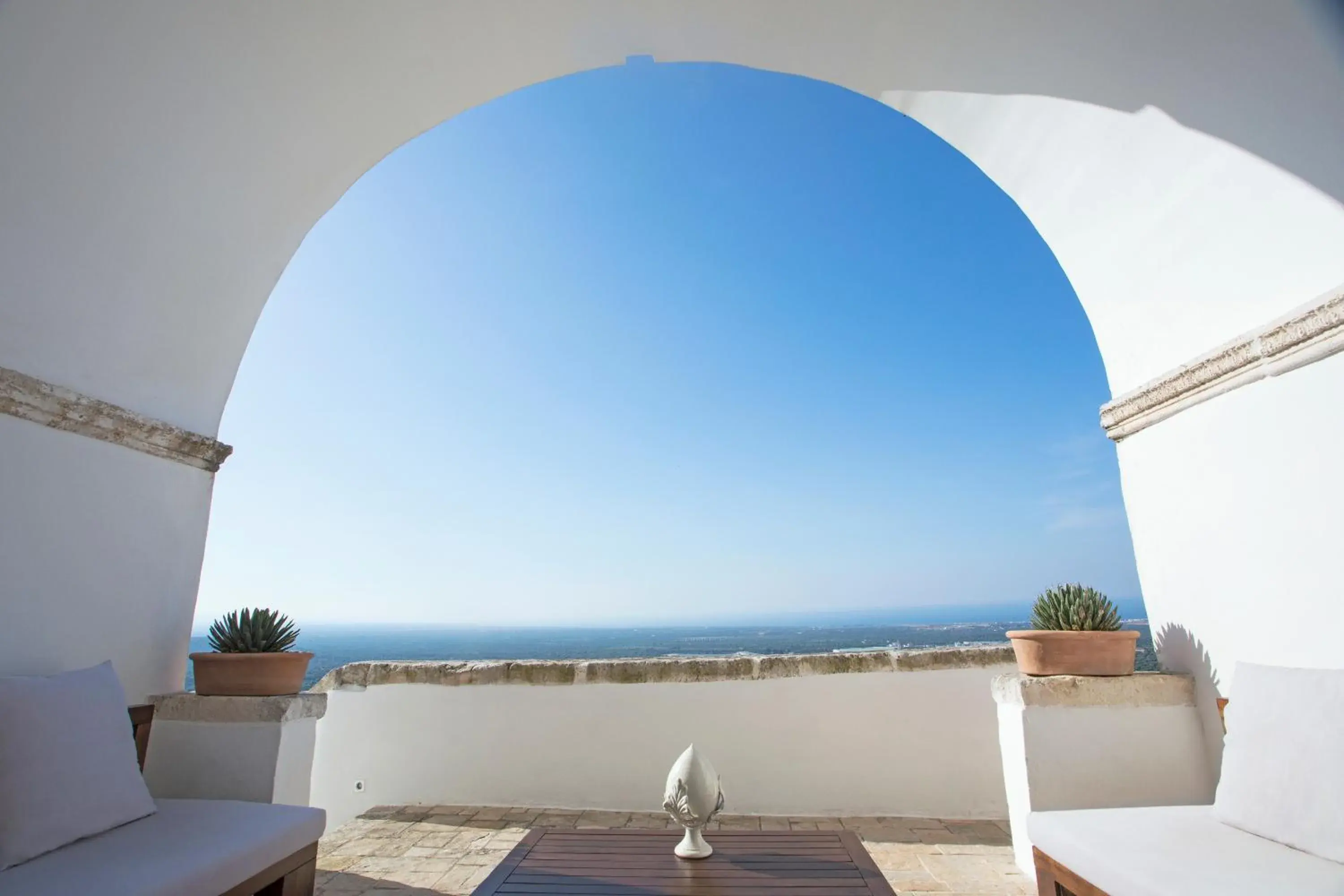 Balcony/Terrace in La Sommita Relais & Chateaux