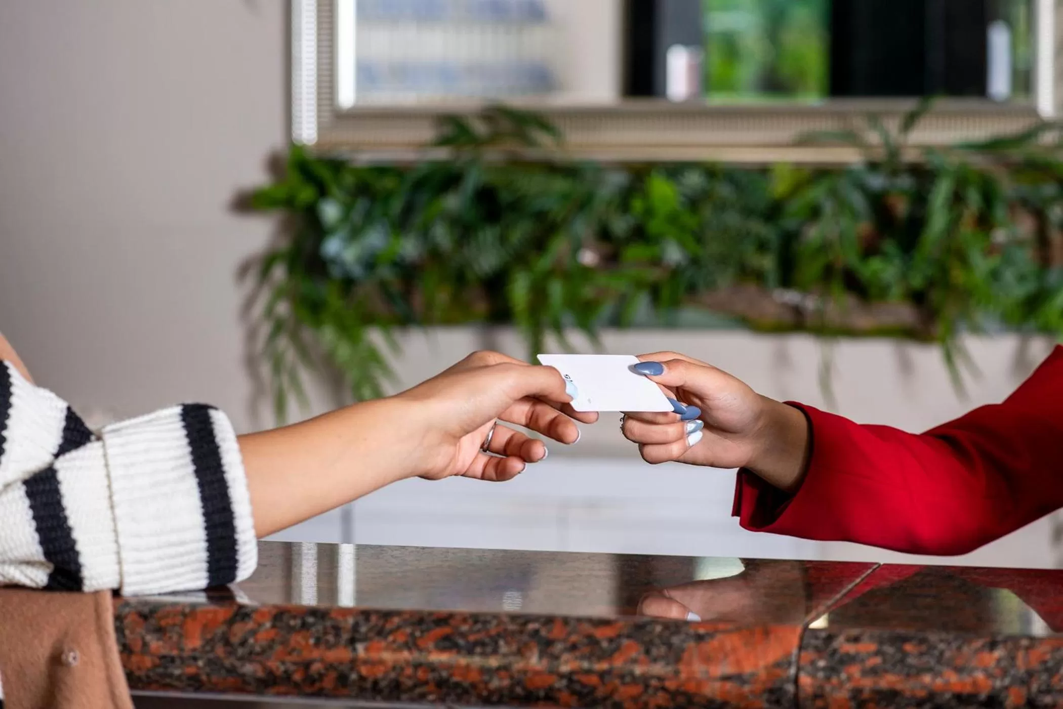 Lobby or reception in Hotel San Marco Fitness Pool & Spa