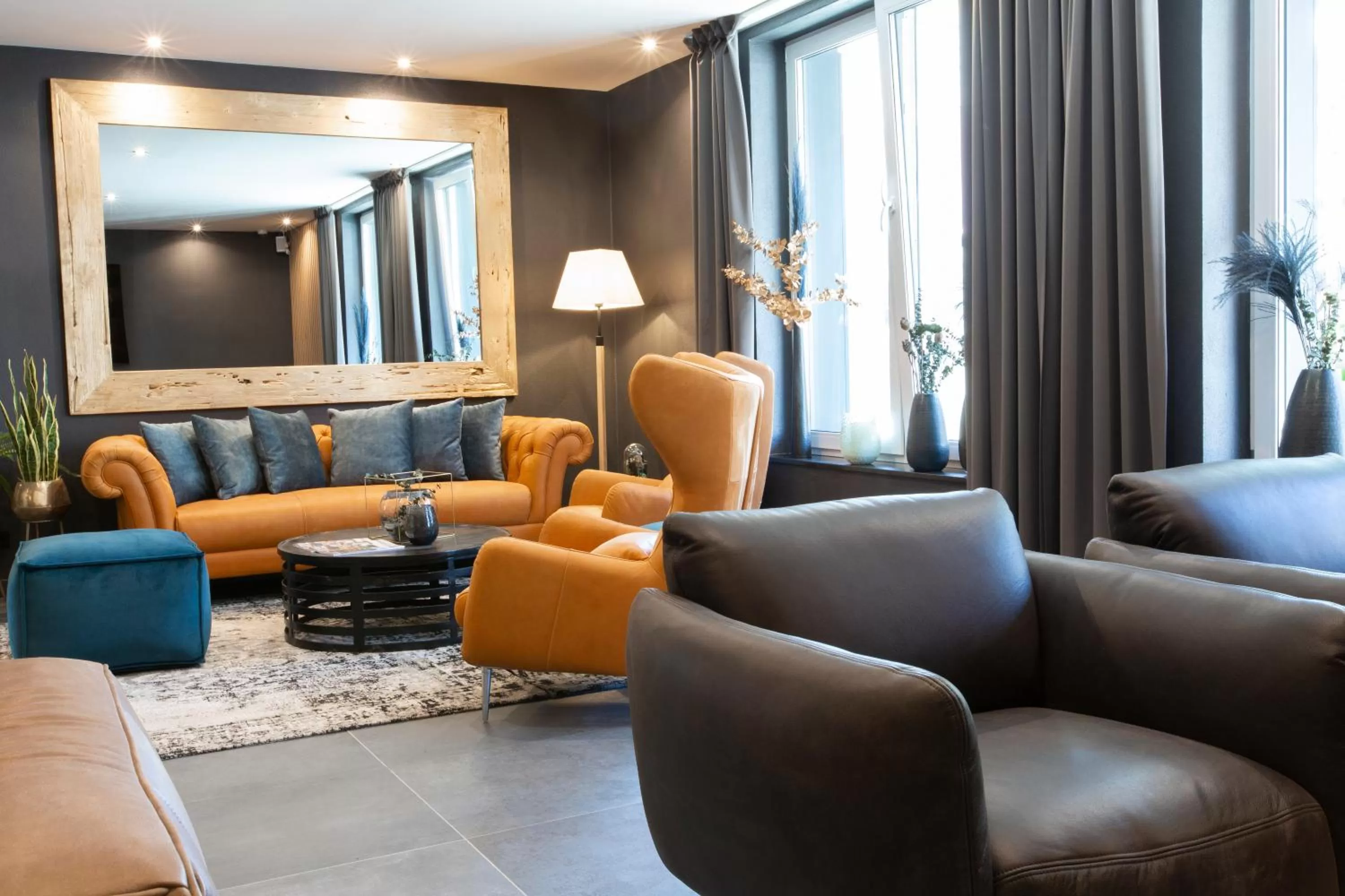 Lobby or reception in Stadthotel Lichtenfels