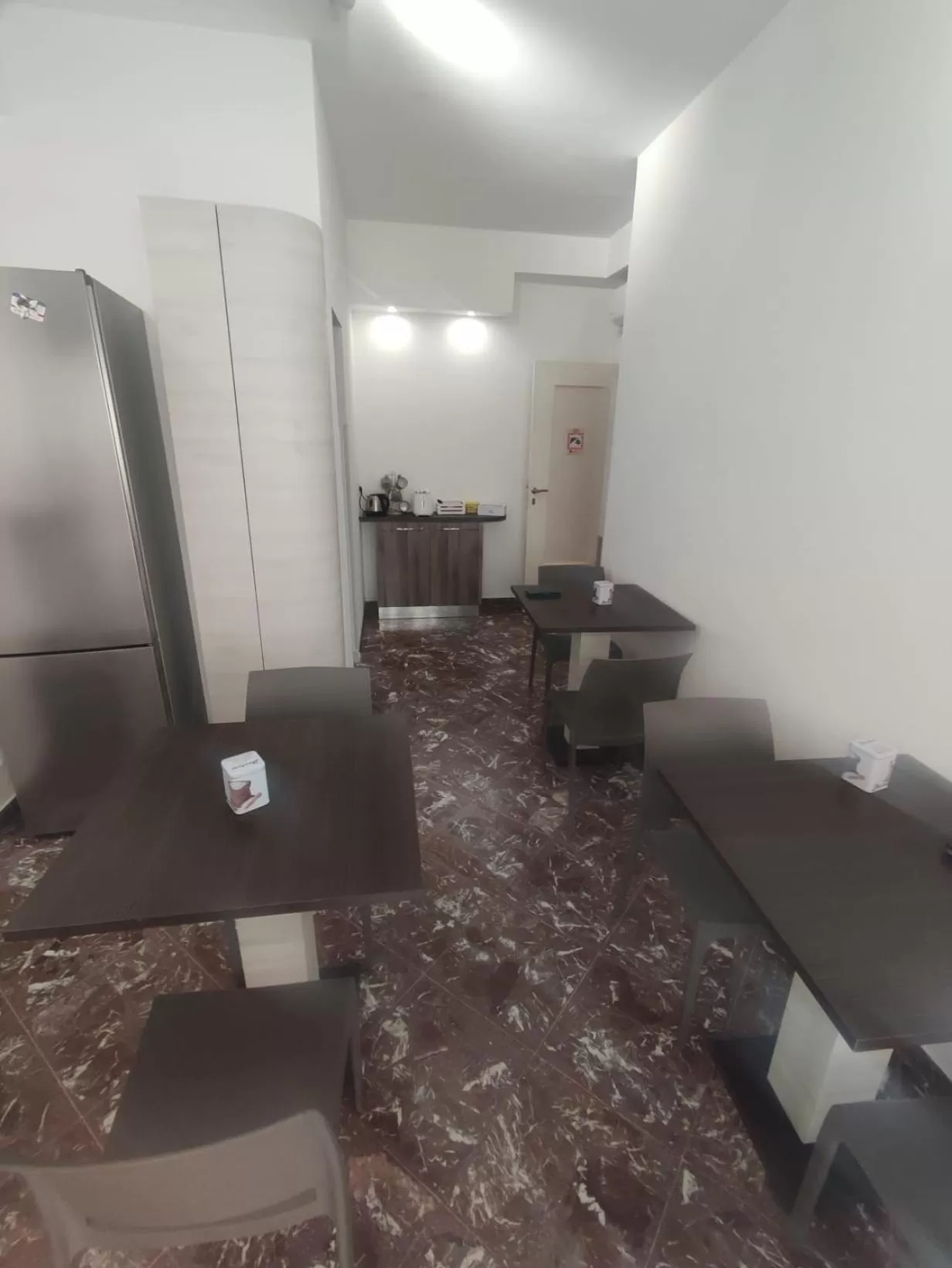 Kitchen or kitchenette, Seating Area in B&b Cefalù