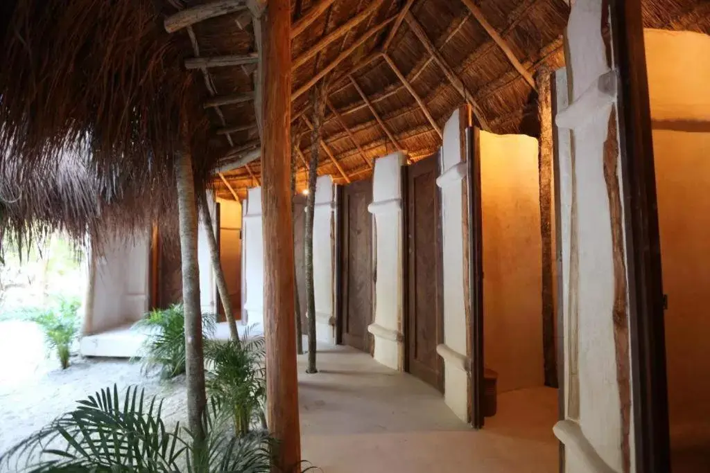 Bathroom in Ikal Tulum Hotel