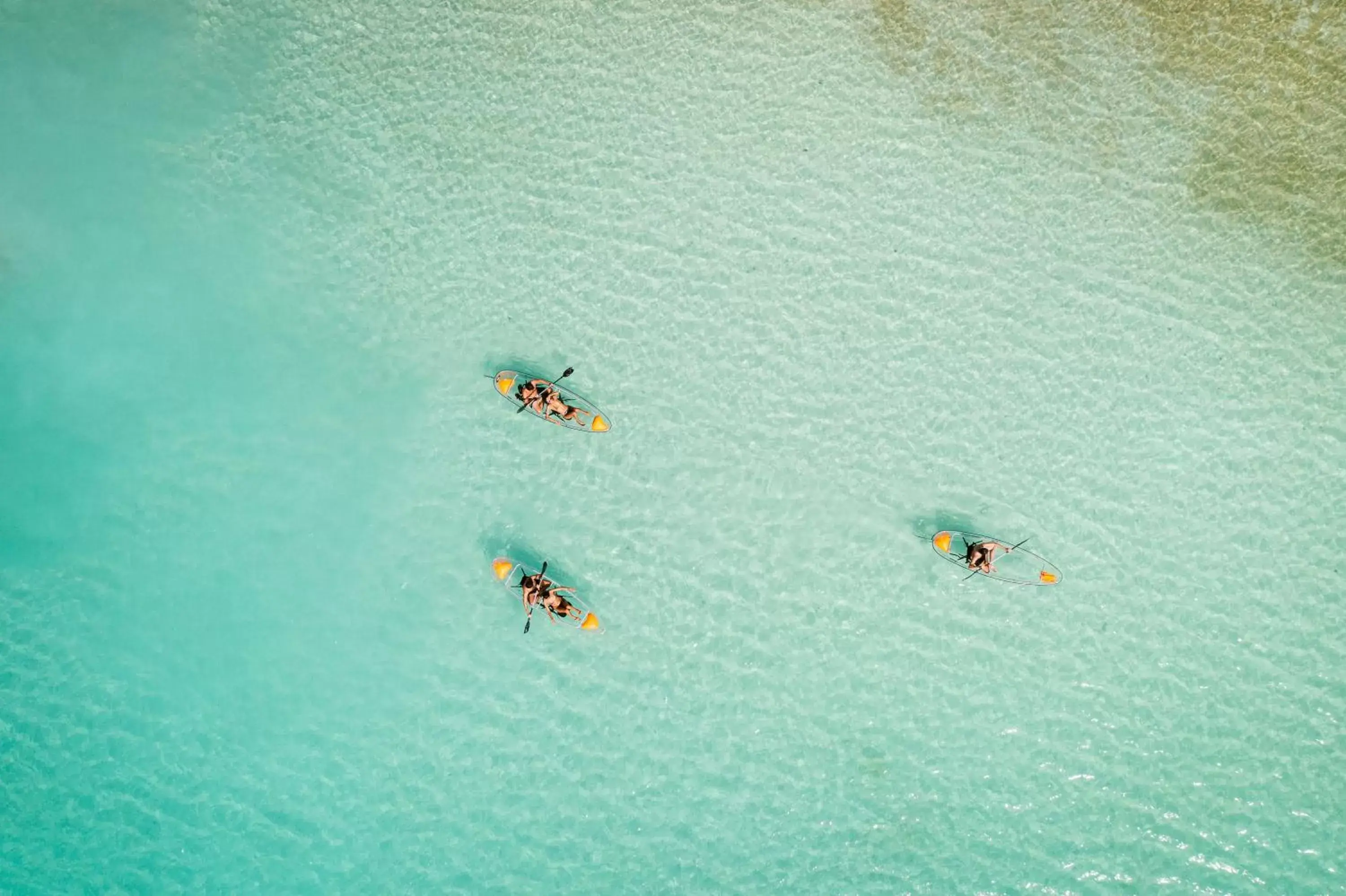 Canoeing in Our Habitas Bacalar