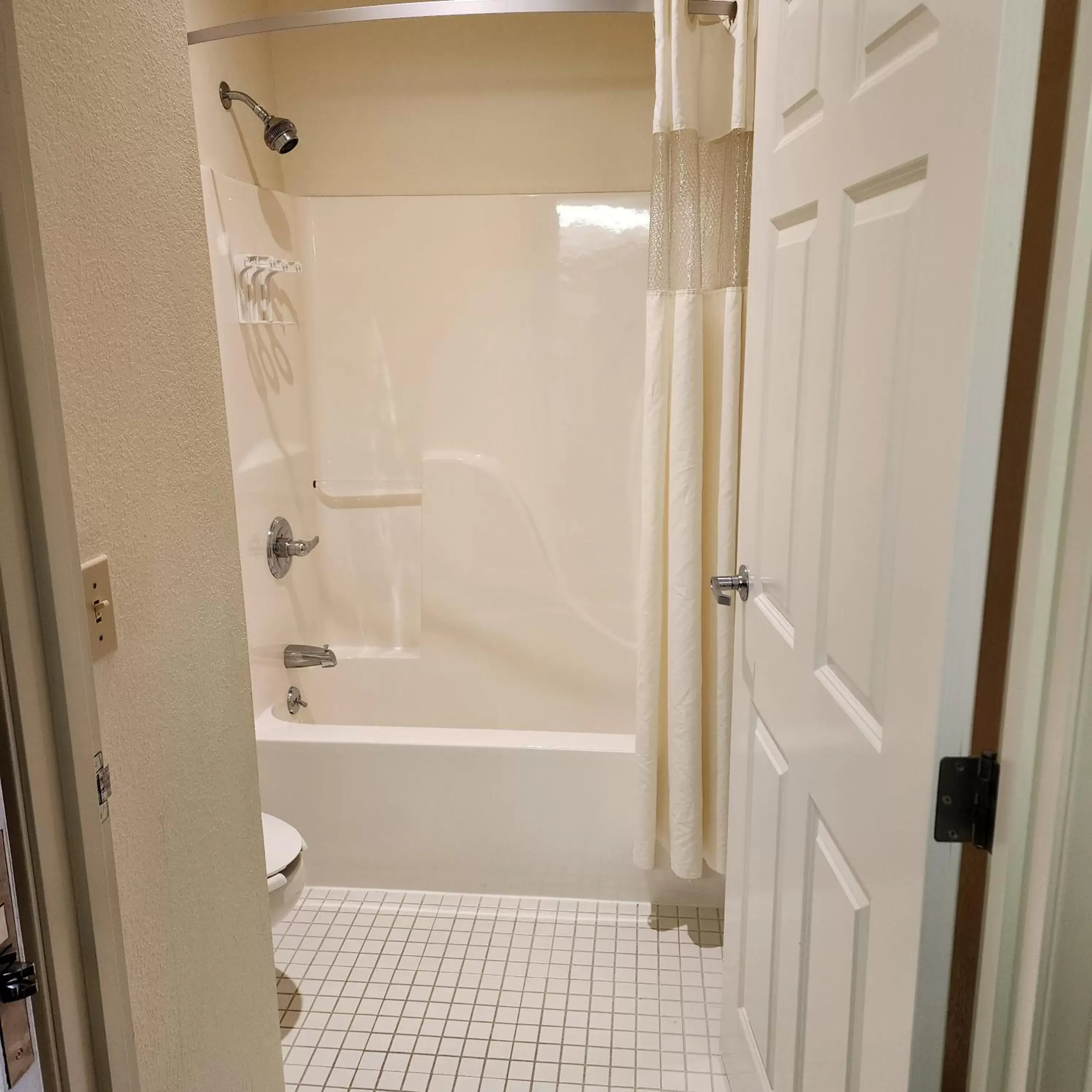 Shower, Bathroom in Baymont by Wyndham Mackinaw City