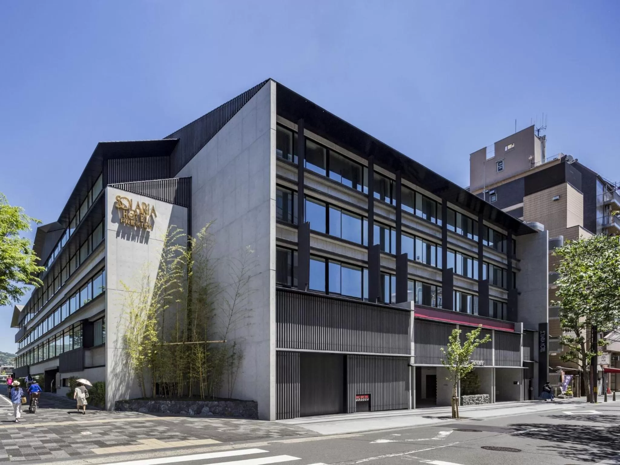 Facade/entrance in Solaria Nishitetsu Hotel Kyoto Premier