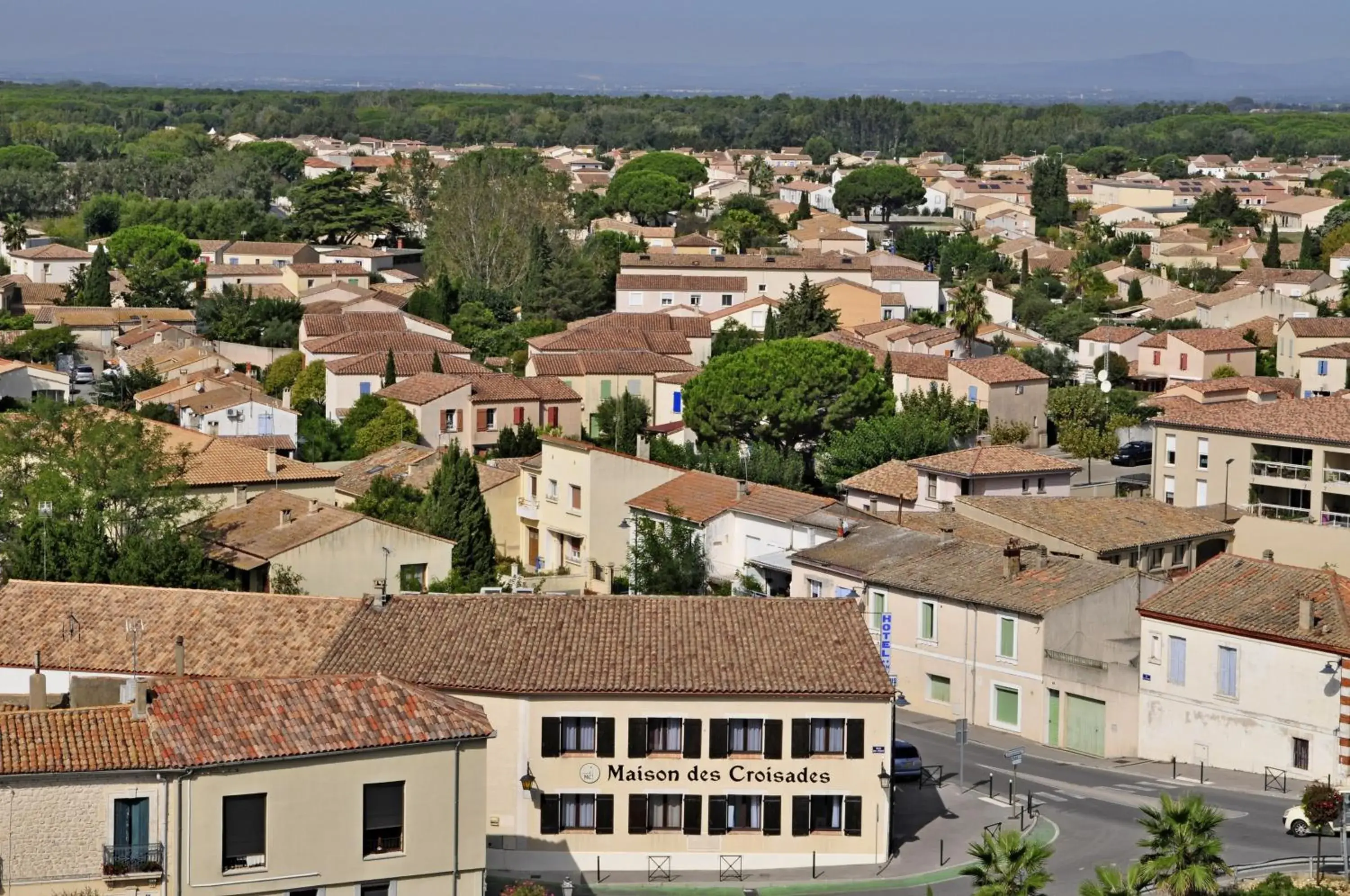 Bird's eye view, Bird's-eye View in Maison des Croisades