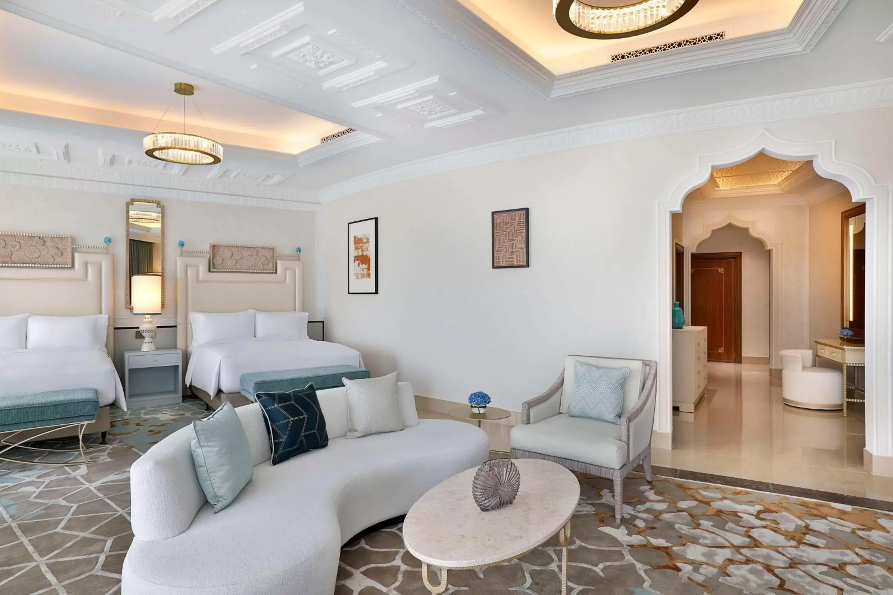 Living room, Seating Area in Waldorf Astoria Ras Al Khaimah