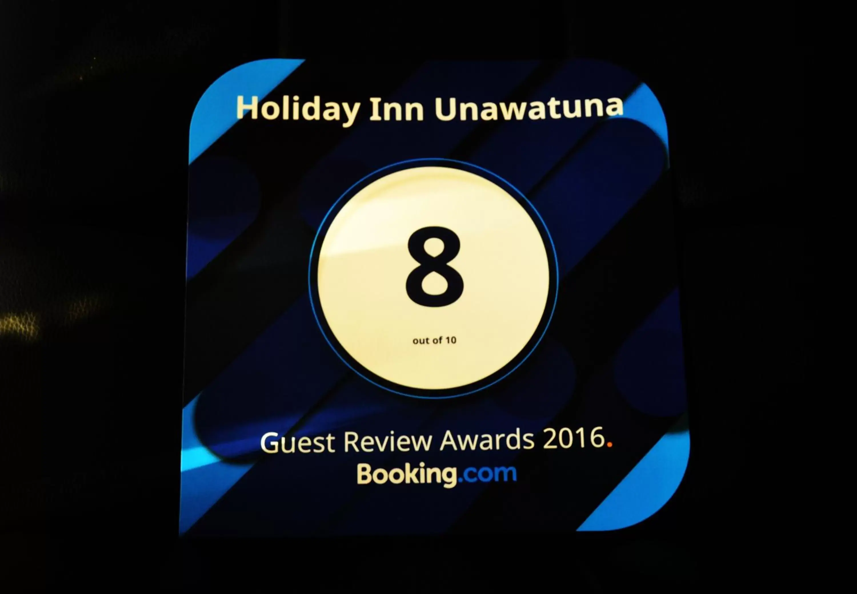 Certificate/Award in Holiday Inn Unawatuna