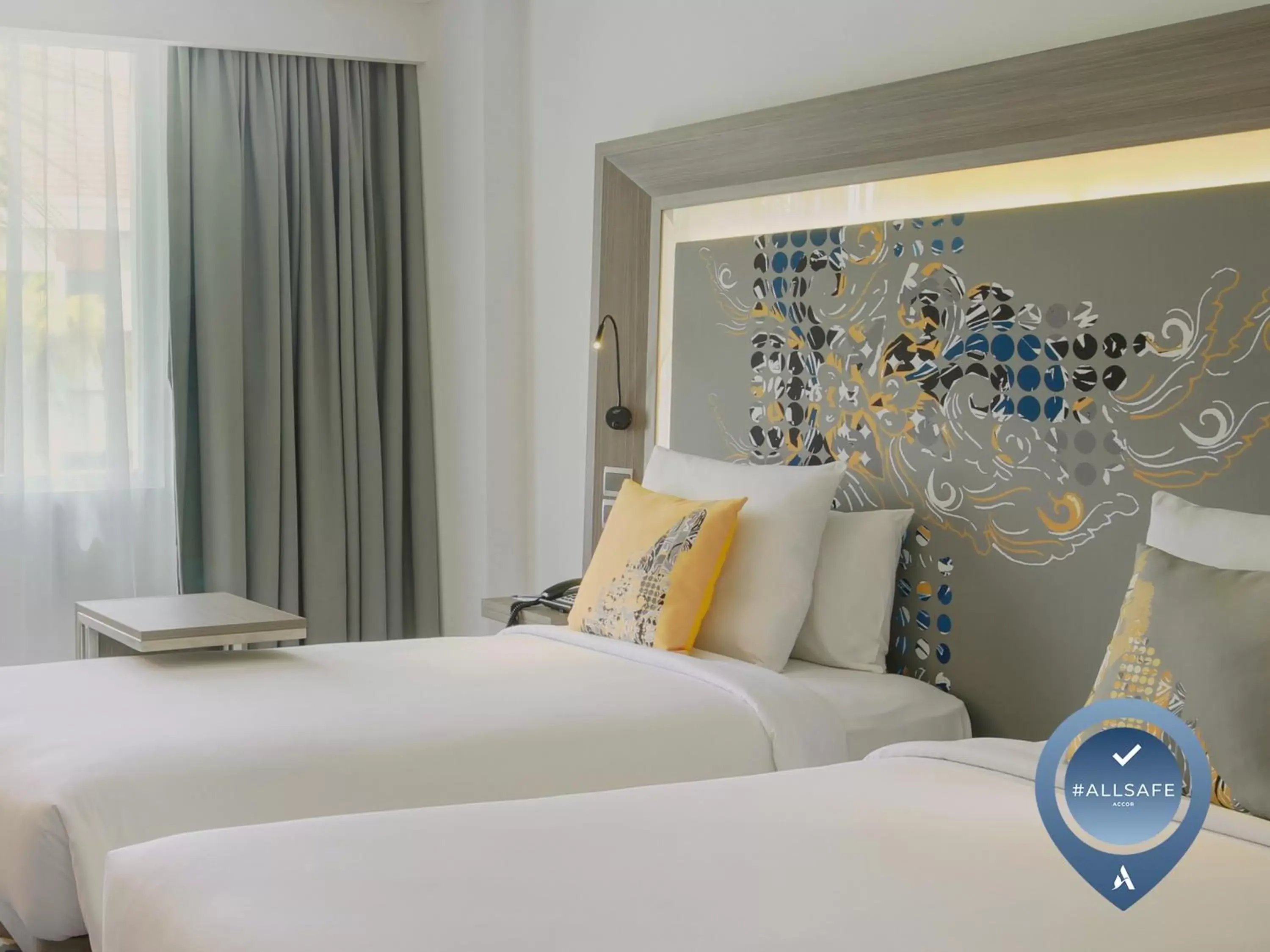 Bed in Novotel Bali Ngurah Rai Airport