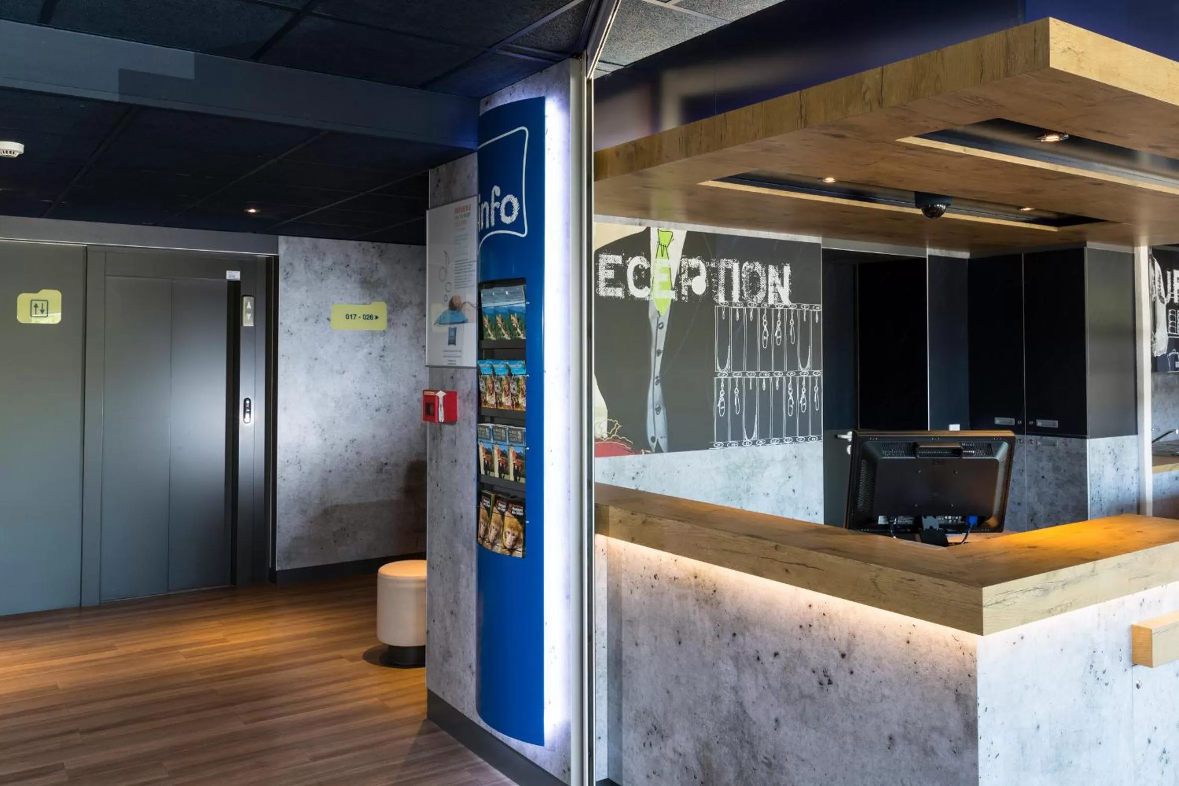 Lobby or reception in Ibis Budget Sélestat