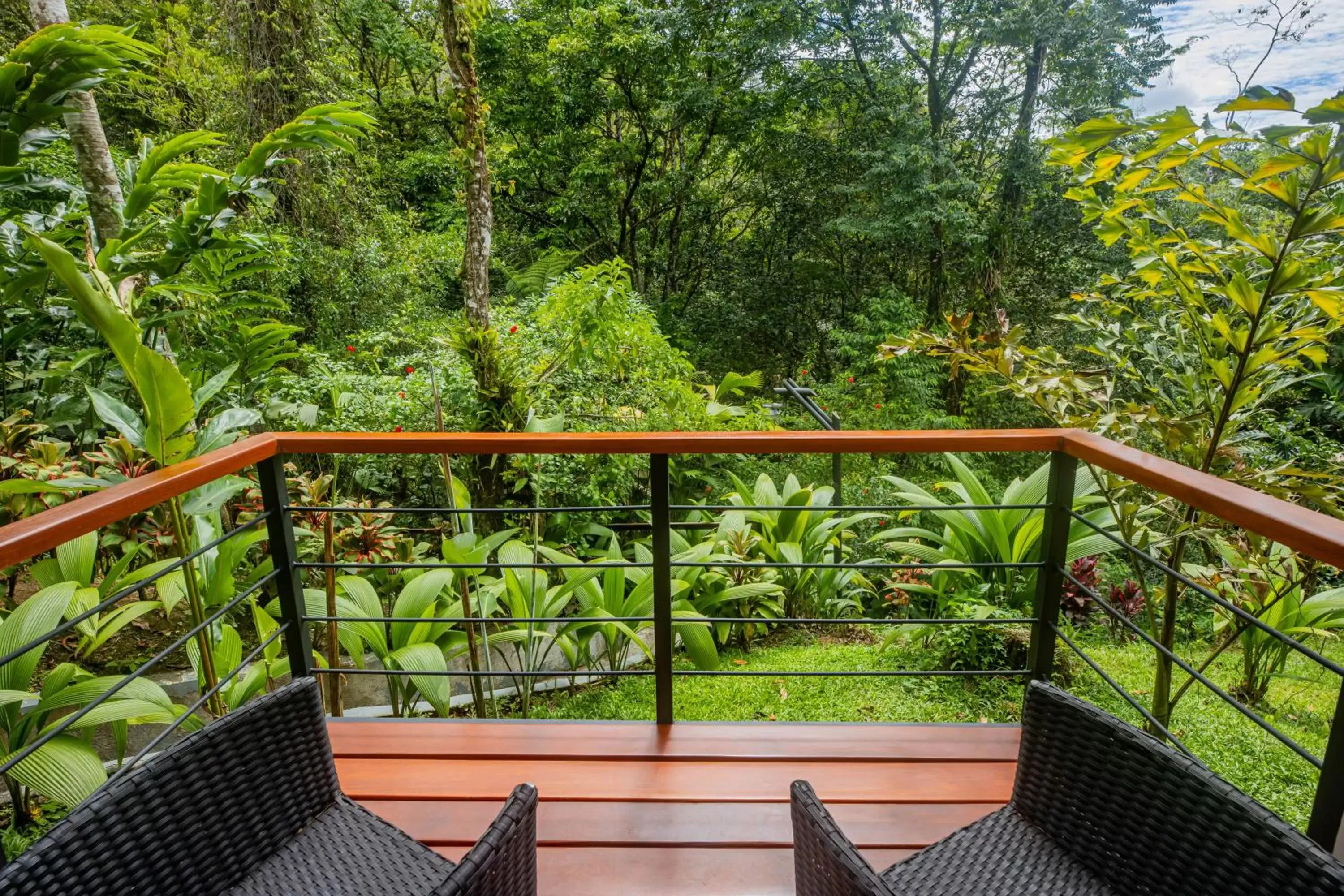 Balcony/Terrace in Tifakara Boutique Hotel & Birding Oasis