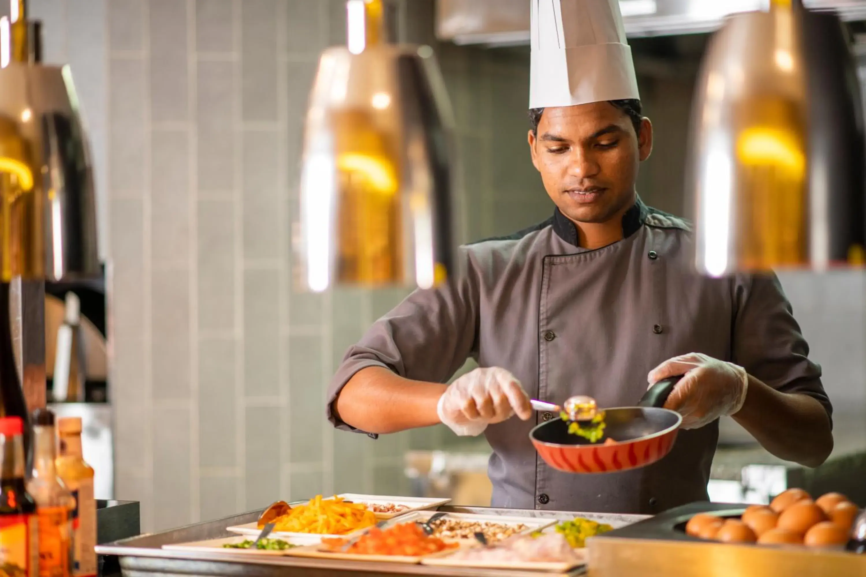 Breakfast, Staff in Holiday Inn AlSeeb Muscat, an IHG Hotel