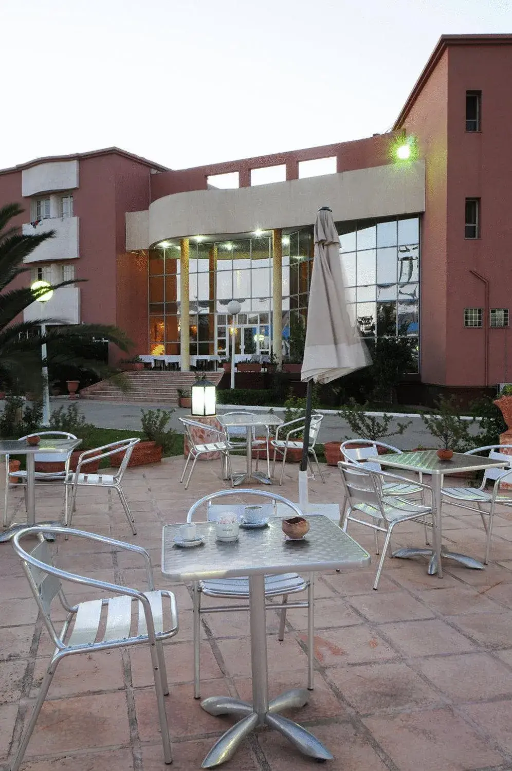 Balcony/Terrace, Swimming Pool in Hotel du Parc