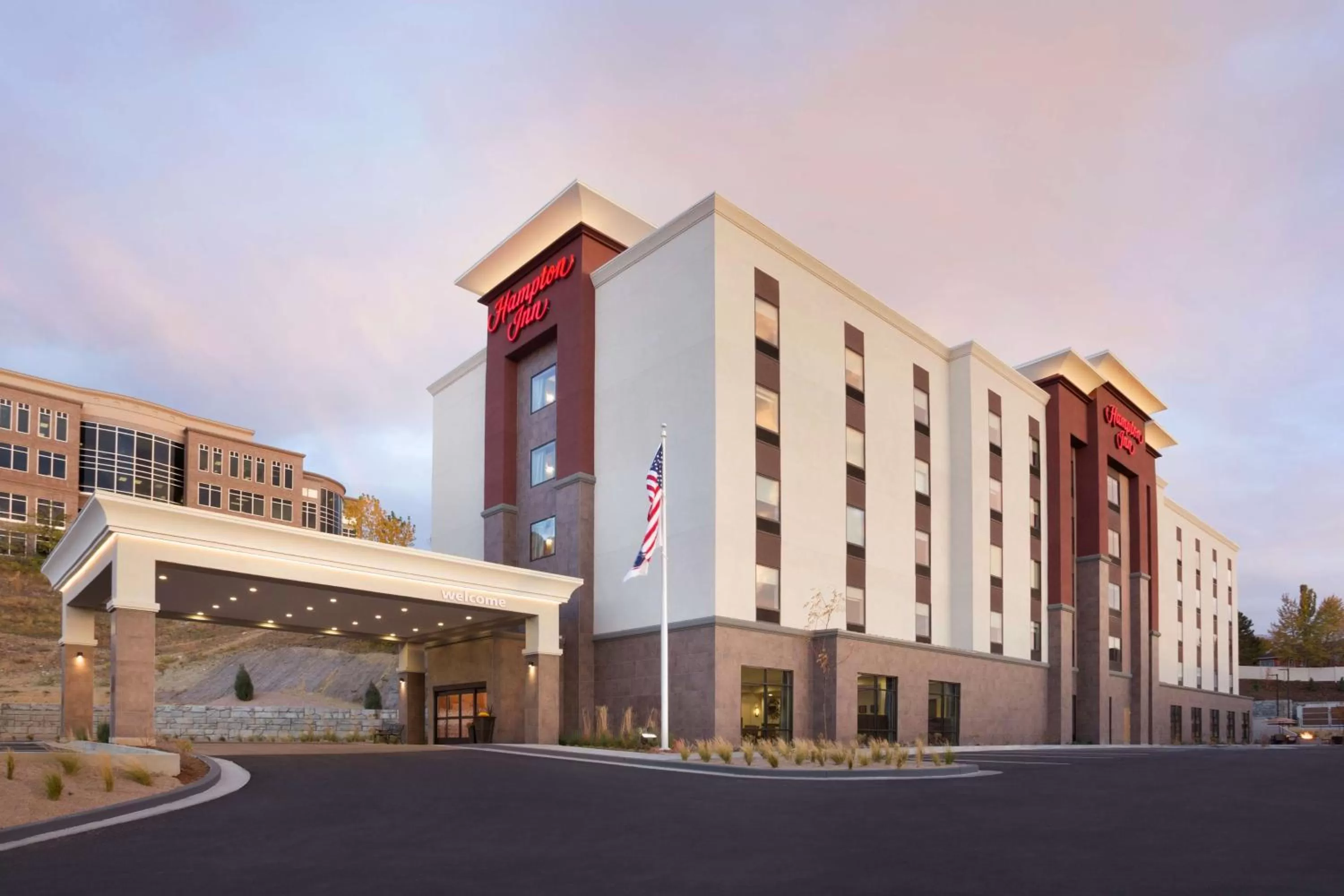 Property building in Hampton Inn Salt Lake City Cottonwood