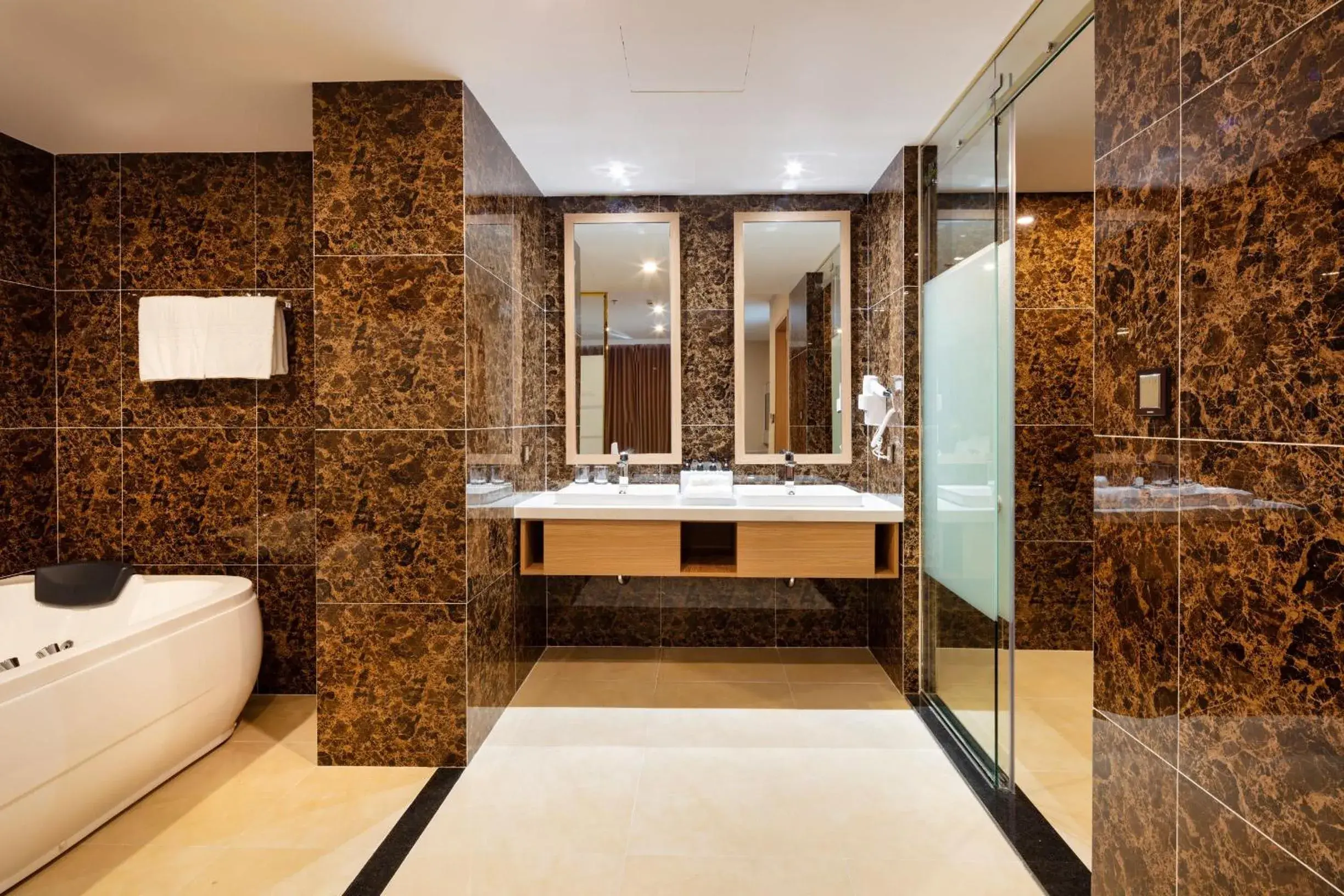 Shower, Bathroom in Virgo Hotel