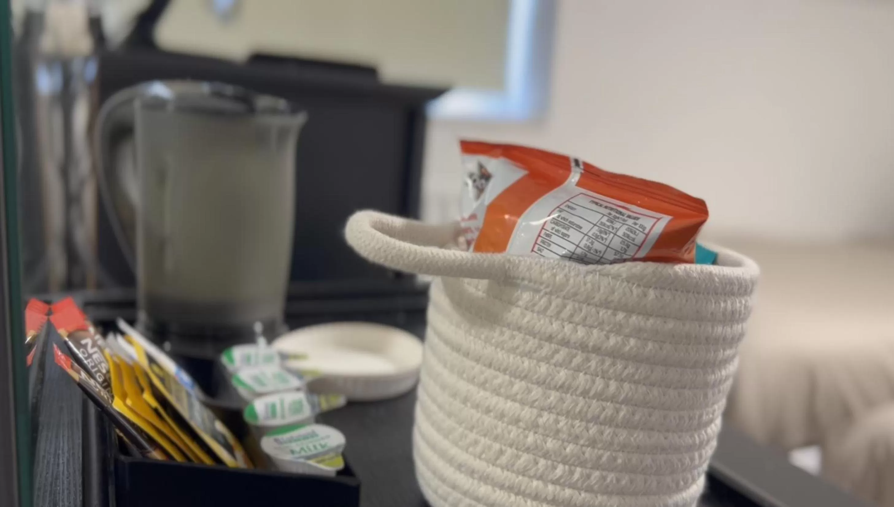 Coffee/tea facilities in Tumbleweed Cottage