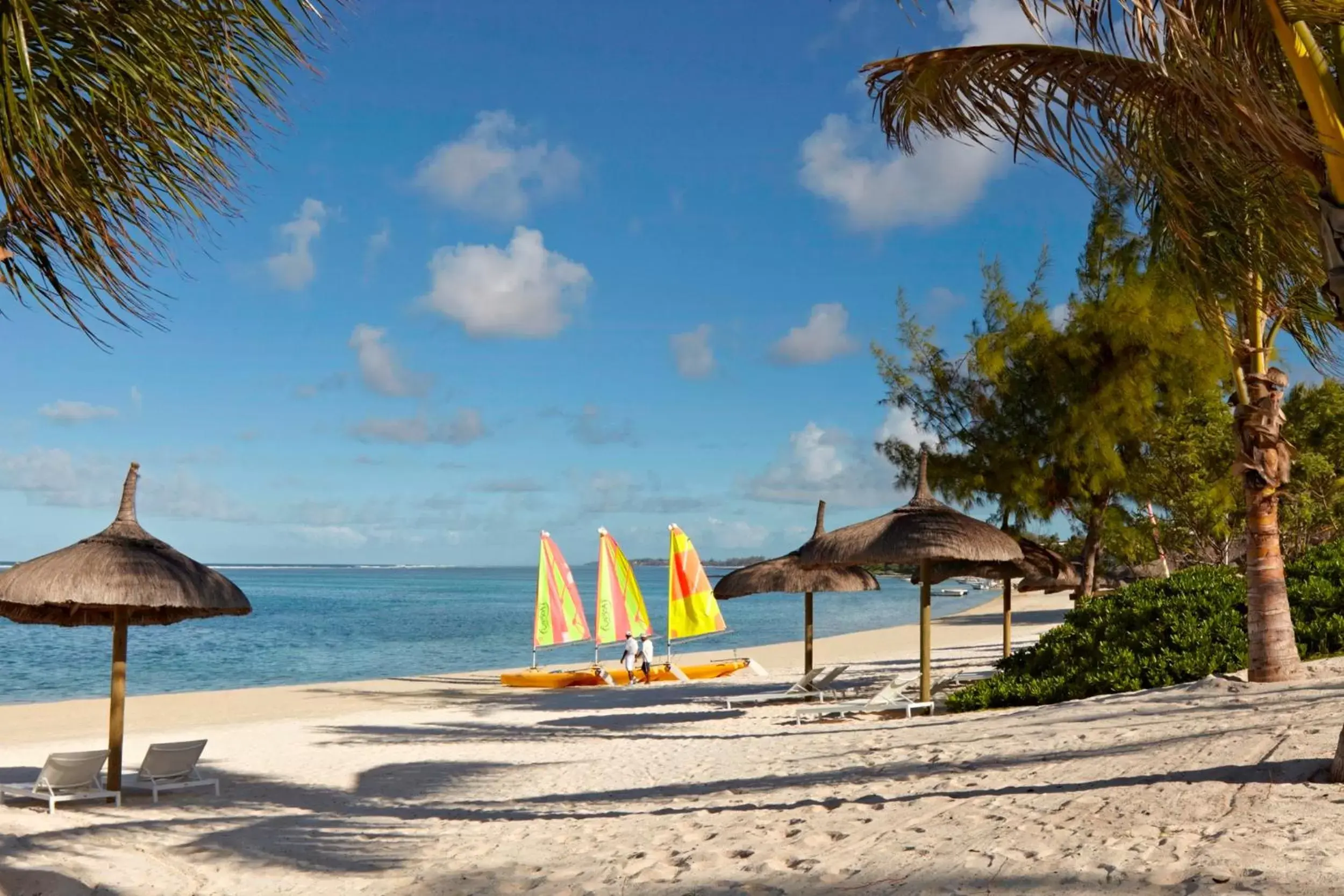 Beach in Long Beach Mauritius