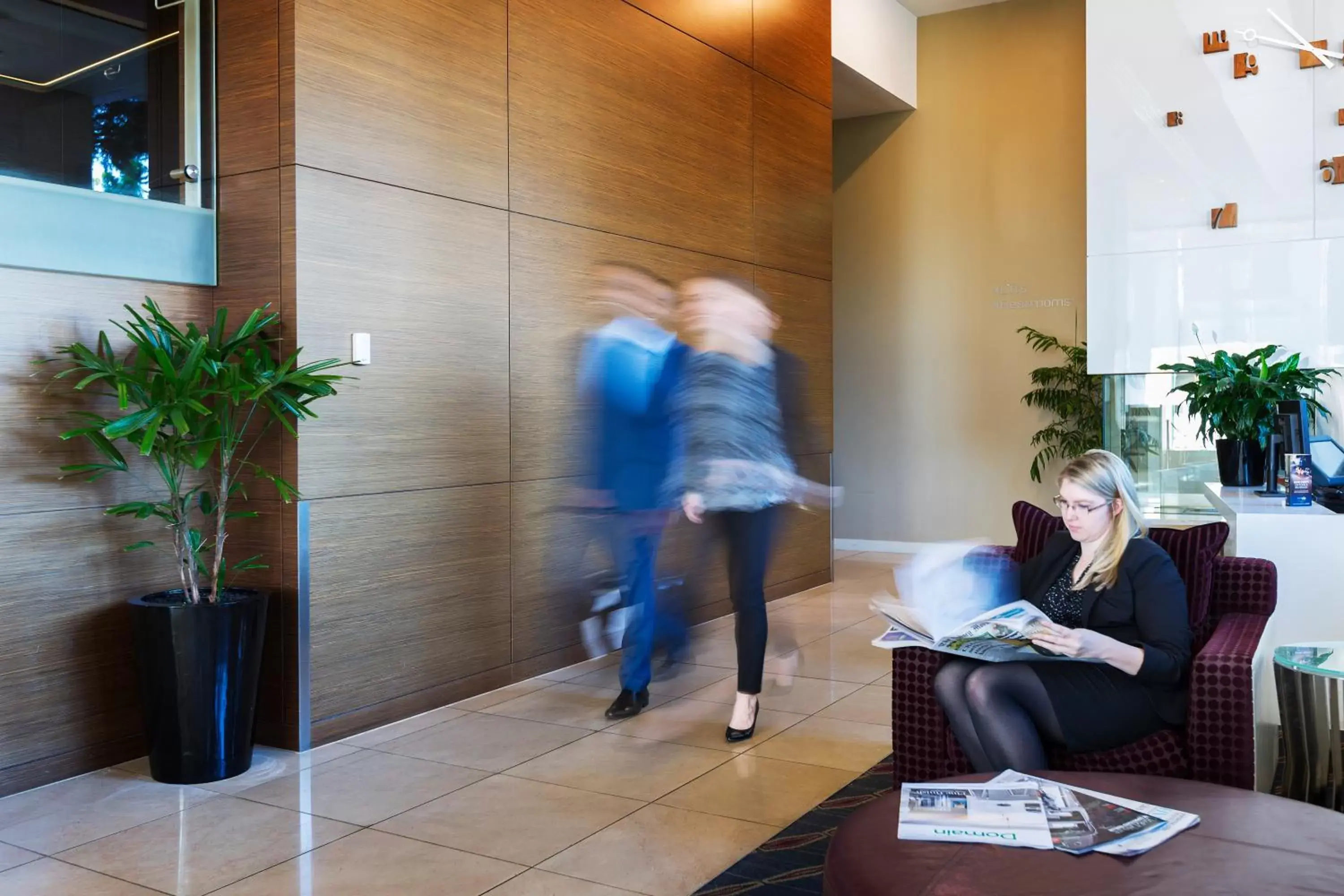 Lobby or reception in Pullman at Sydney Olympic Park Hotel