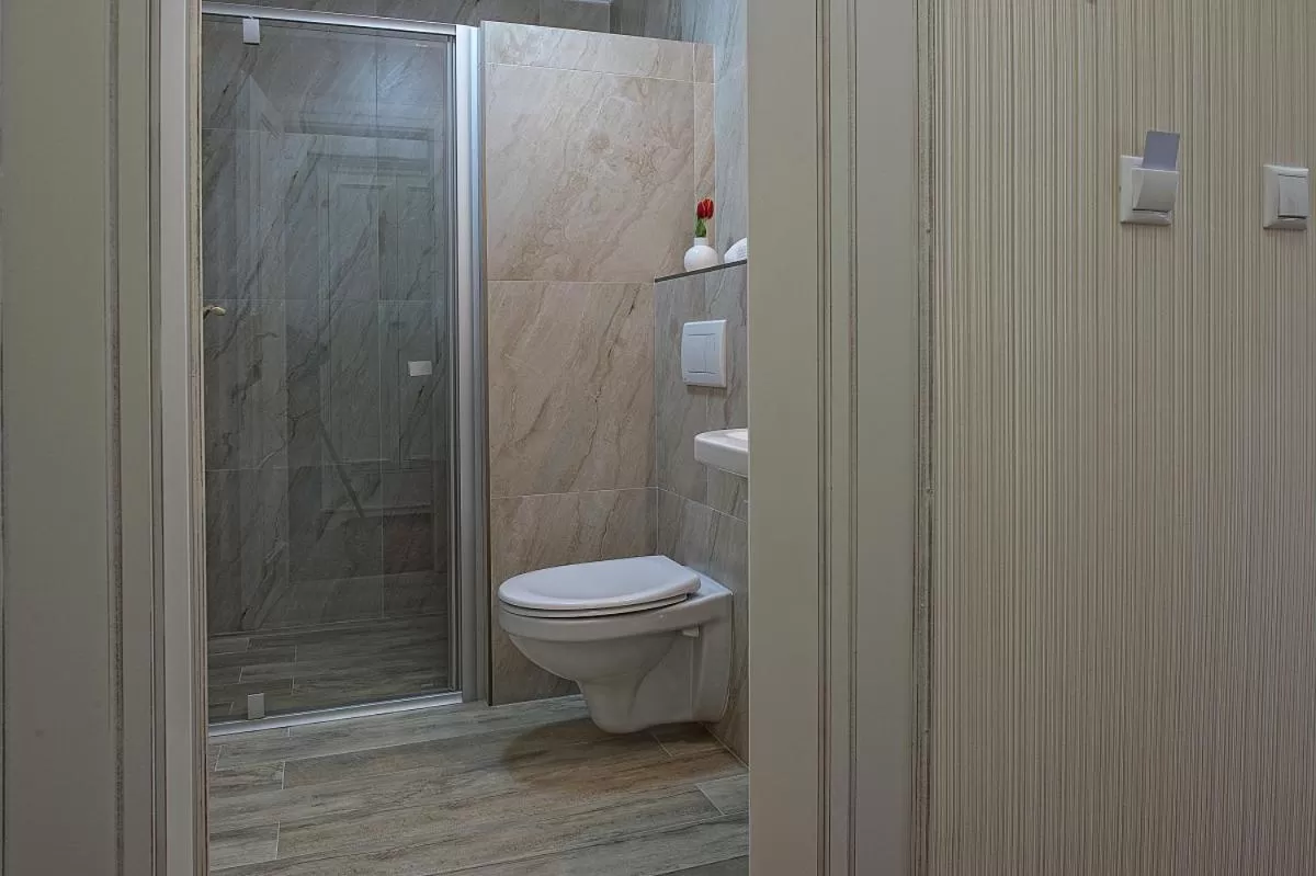 Shower in Hotel Pod Bránou