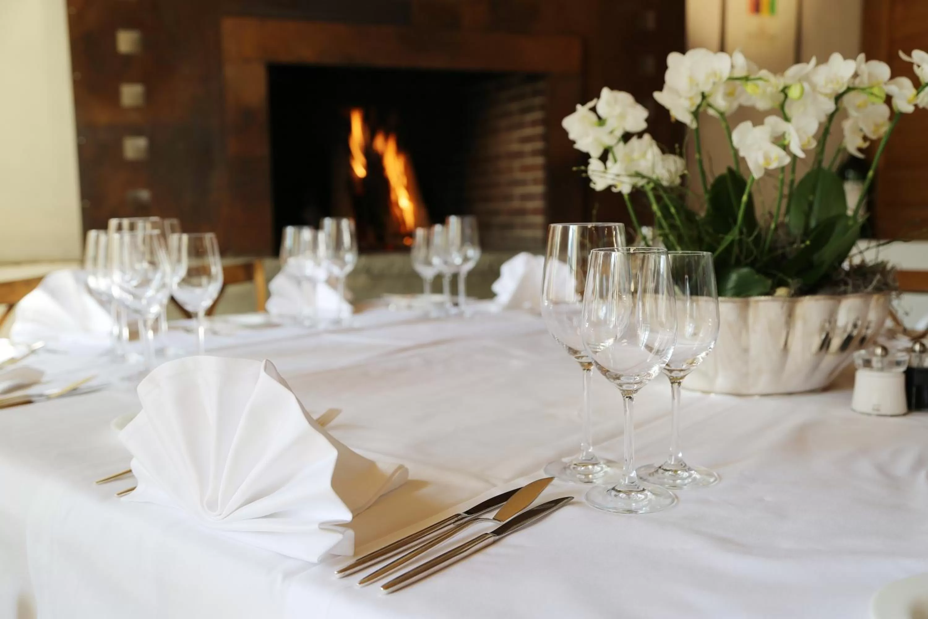 Restaurant/places to eat in Romantik Hotel Landhaus Liebefeld