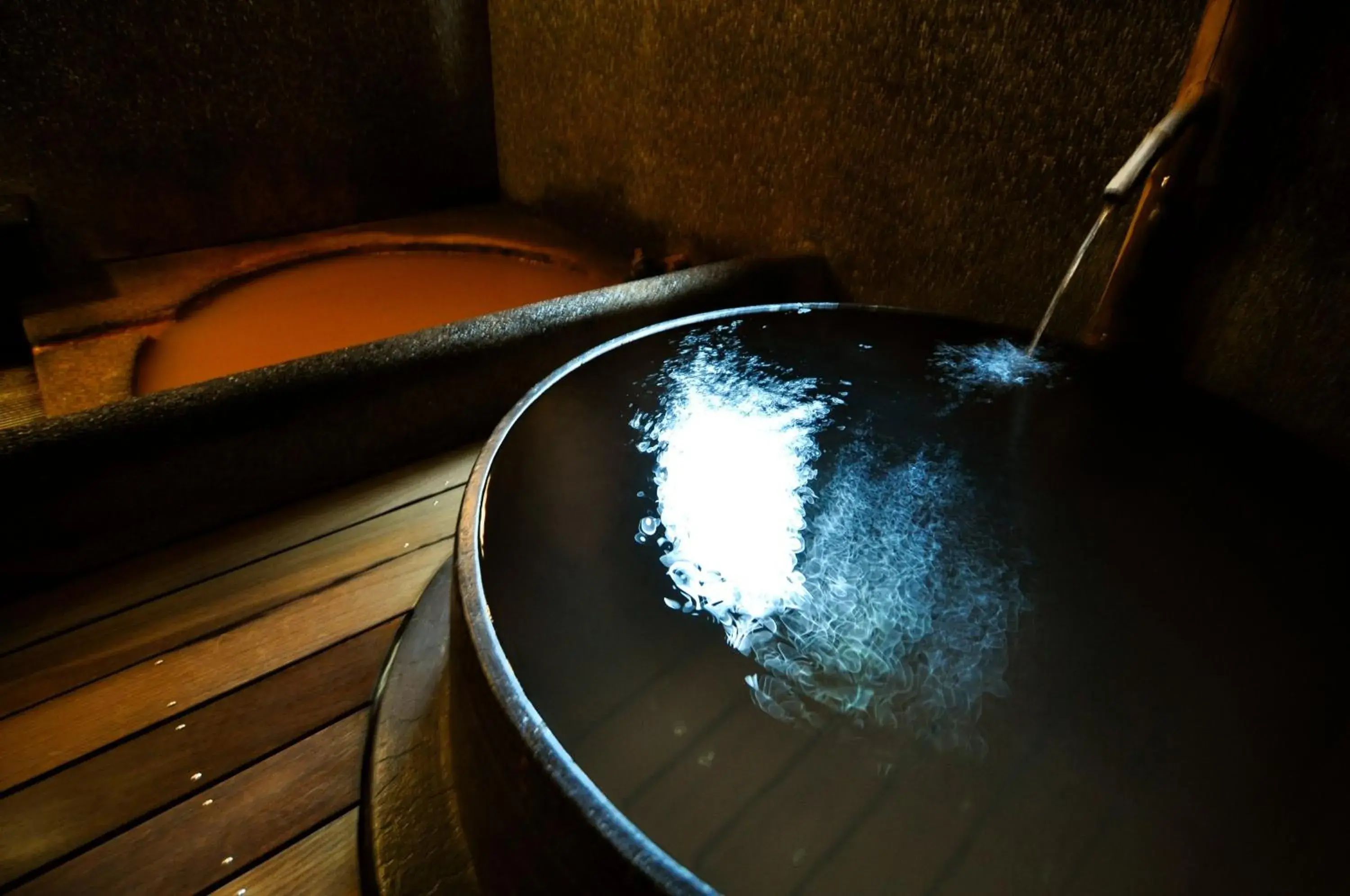 Hot Spring Bath in Hotel Hanakoyado