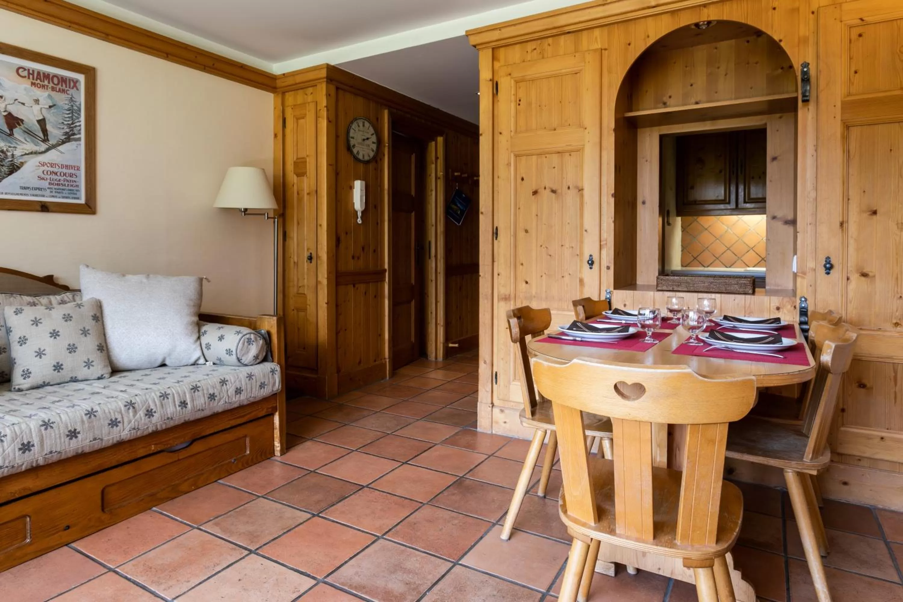 Living room in Les Balcons du Savoy