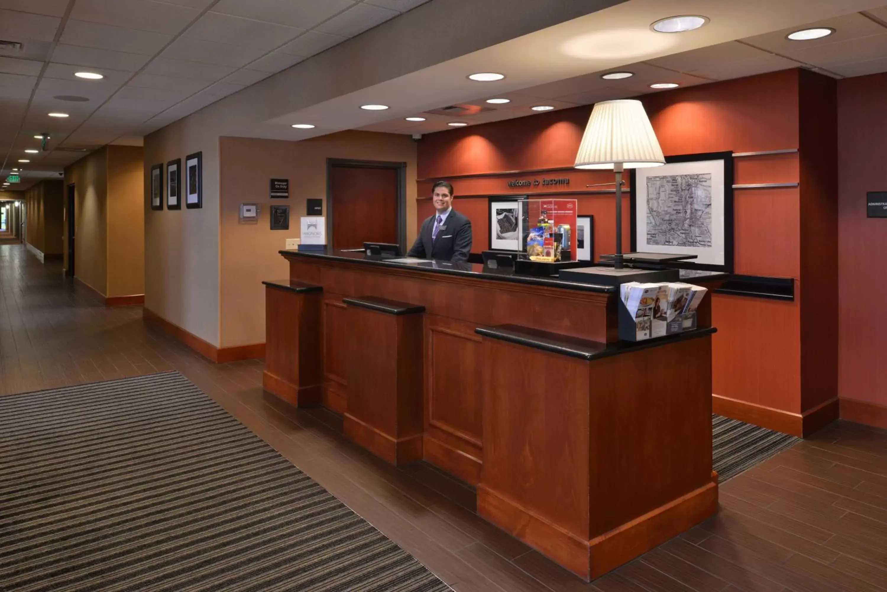 Lobby or reception, Lobby/Reception in Hampton Inn & Suites Tacoma
