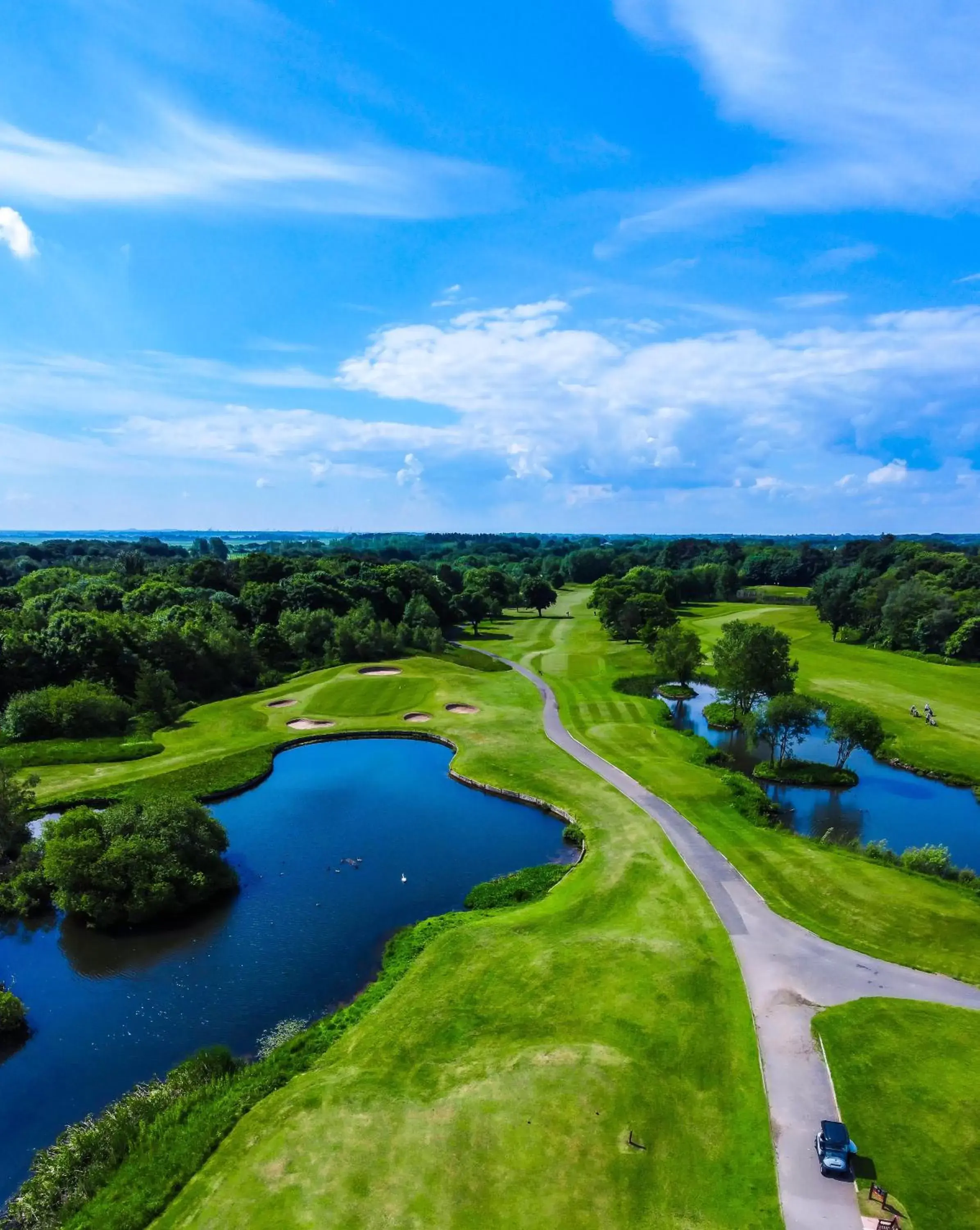 Golfcourse, Bird's-eye View in Formby Hall Golf Resort & Spa