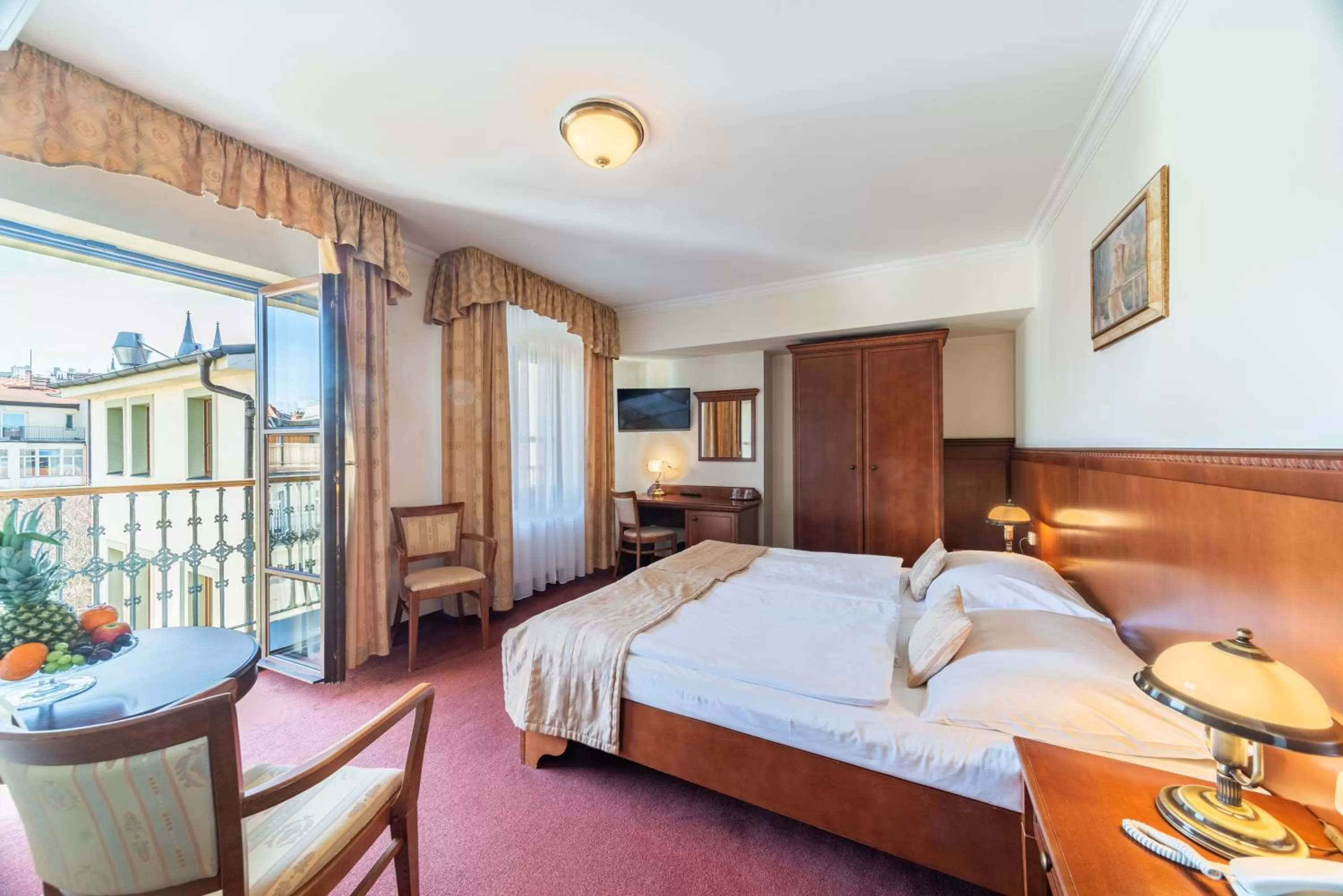 Balcony/Terrace in Arkada Hotel Praha