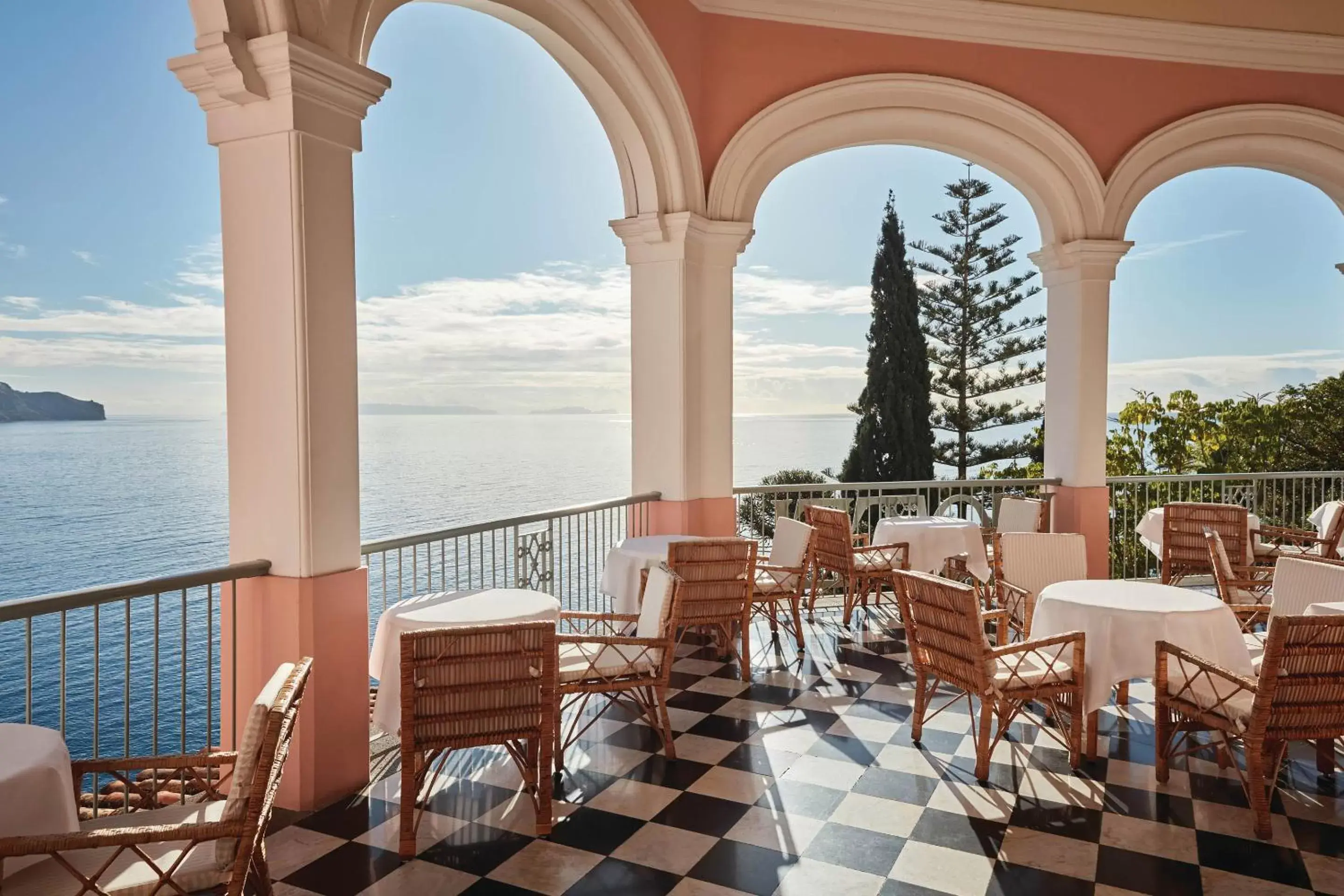 Patio, Restaurant/Places to Eat in Reid's Palace, A Belmond Hotel, Madeira