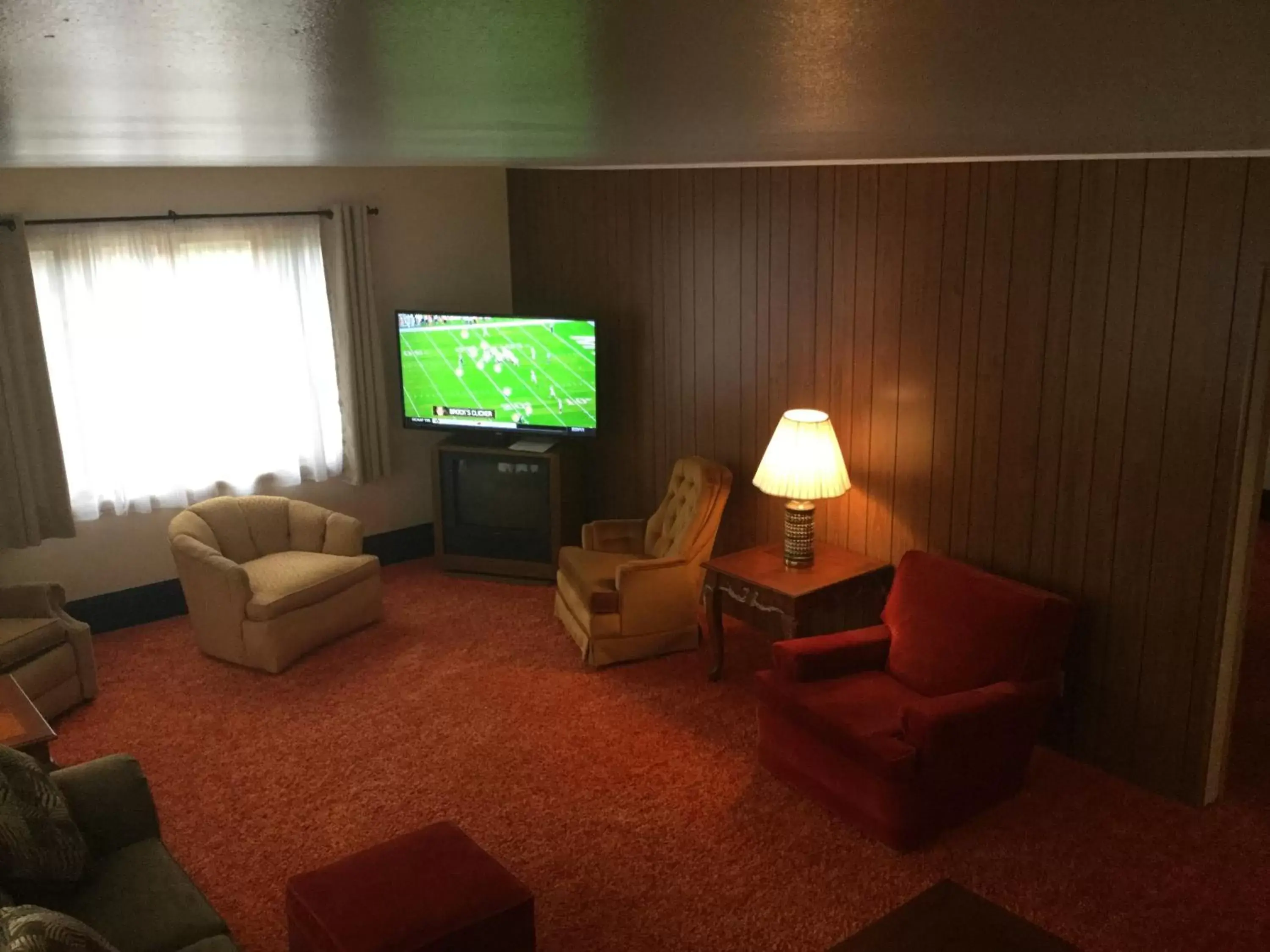 TV and multimedia, Seating Area in Cedars Motel