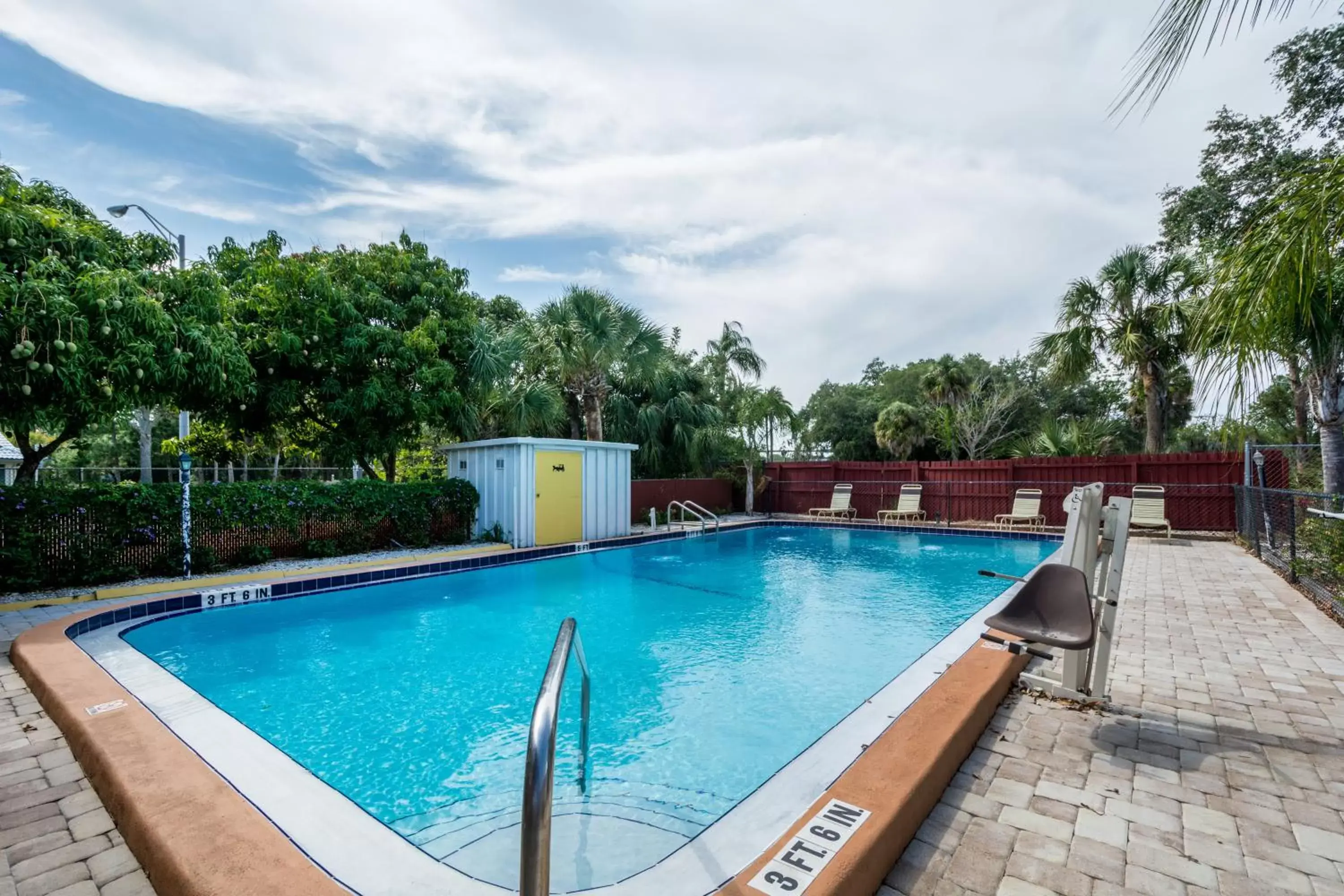 On site, Swimming Pool in SureStay Hotel by Best Western Sarasota Lido Beach