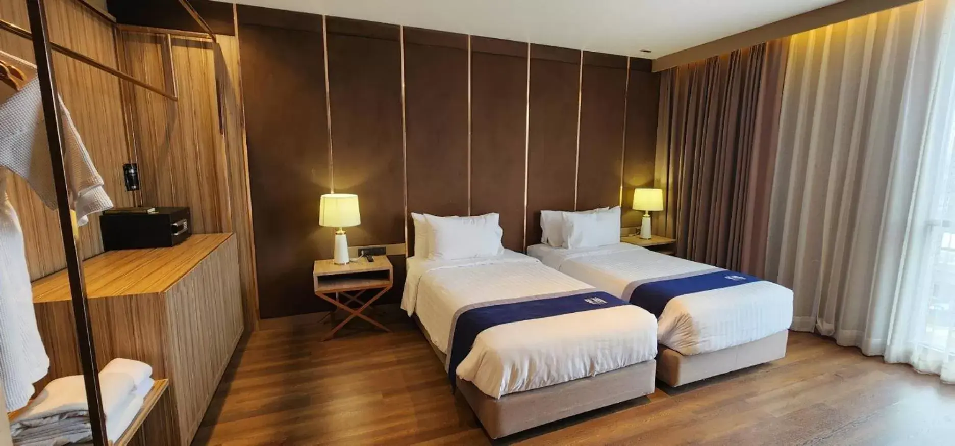 Bed in Zayn Hotel Bangkok - SHA Plus Certified