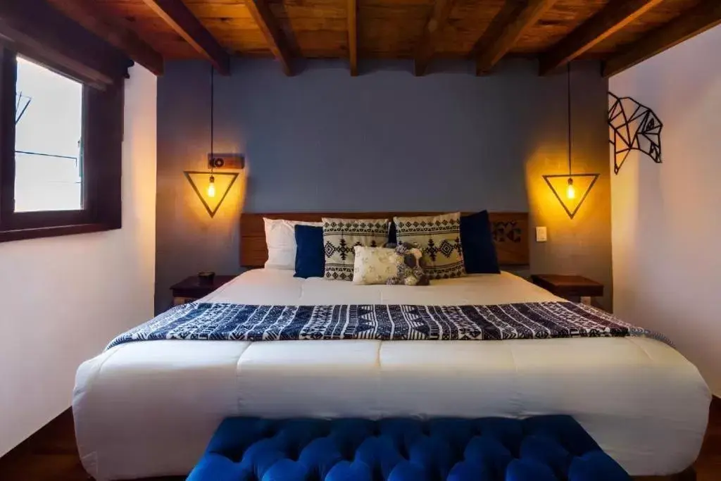 Bed in Hotel Kali