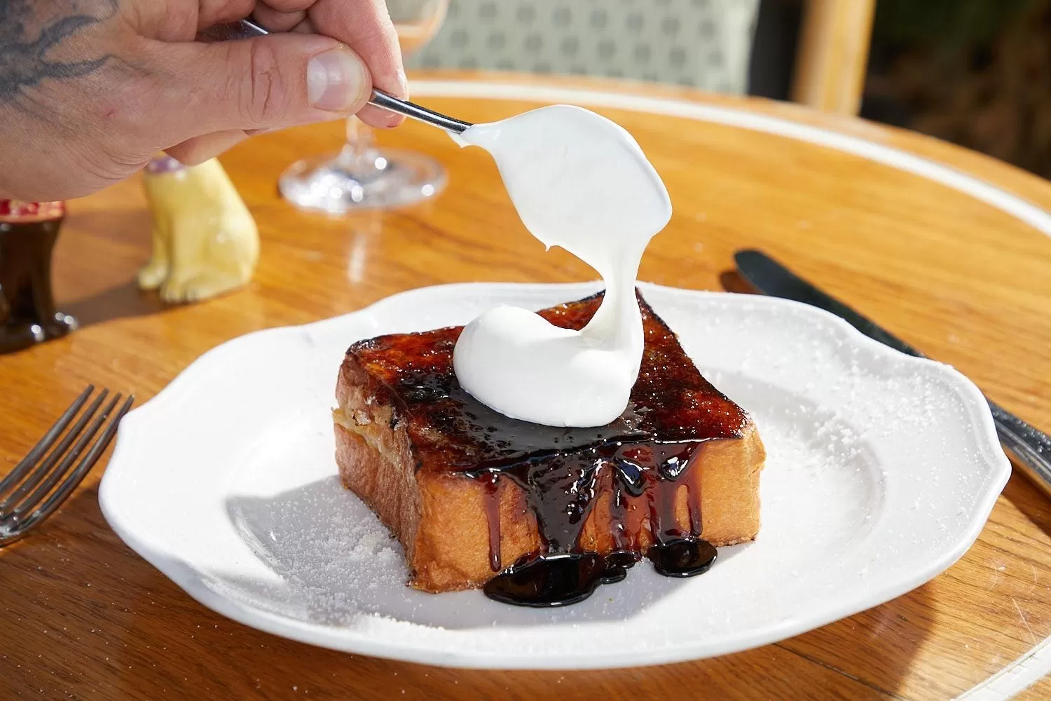 Breakfast in The Standard, High Line New York