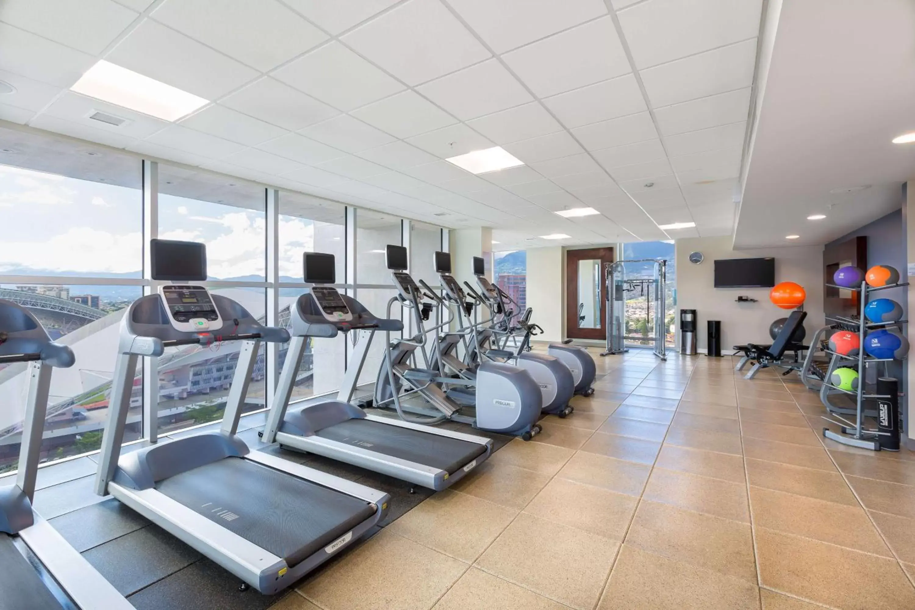 Fitness centre/facilities, Fitness Center/Facilities in Hilton Garden Inn San Jose La Sabana, Costa Rica