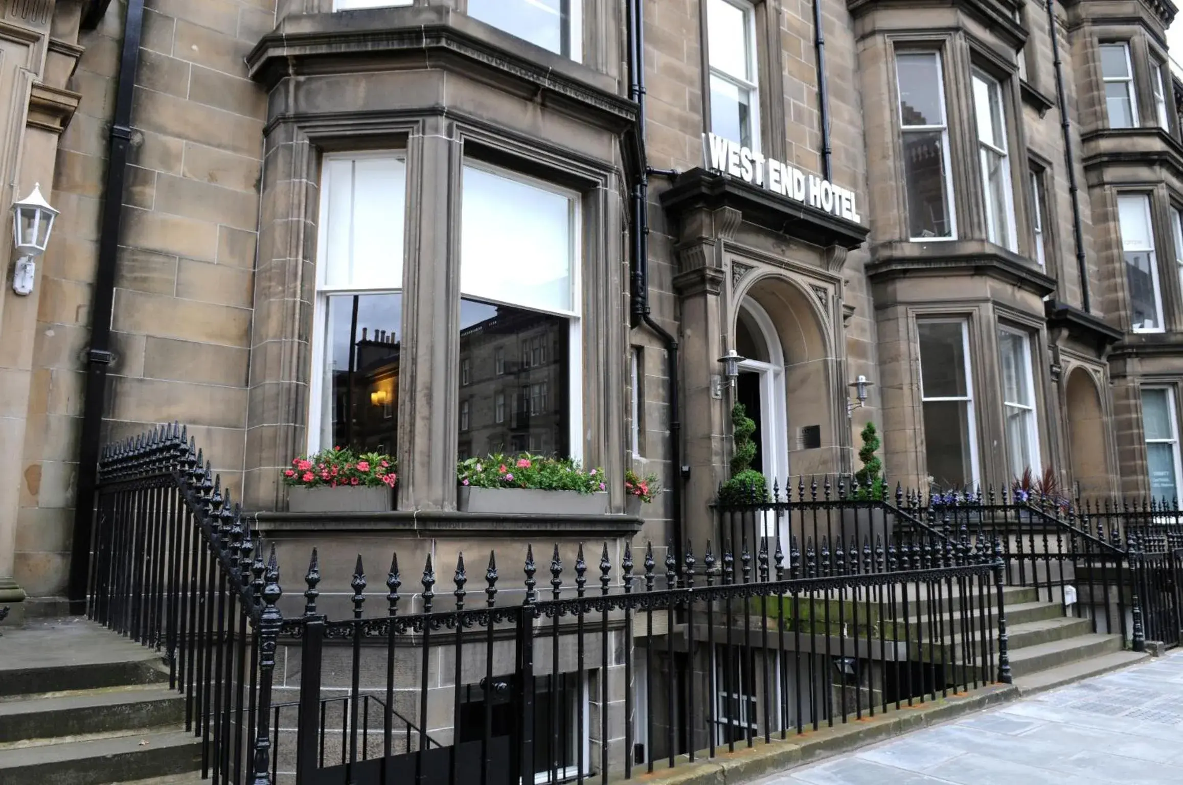 Facade/entrance in West End Hotel