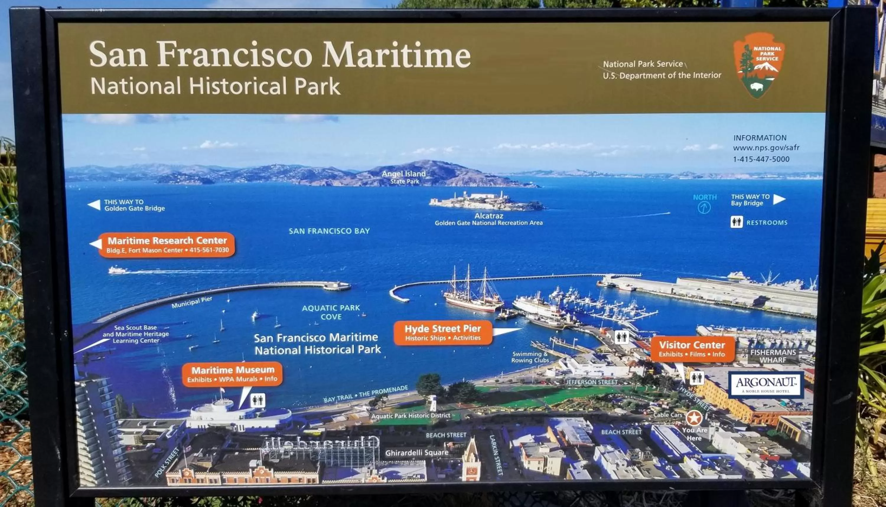 Nearby landmark in Argonaut Hotel, a Noble House Hotel