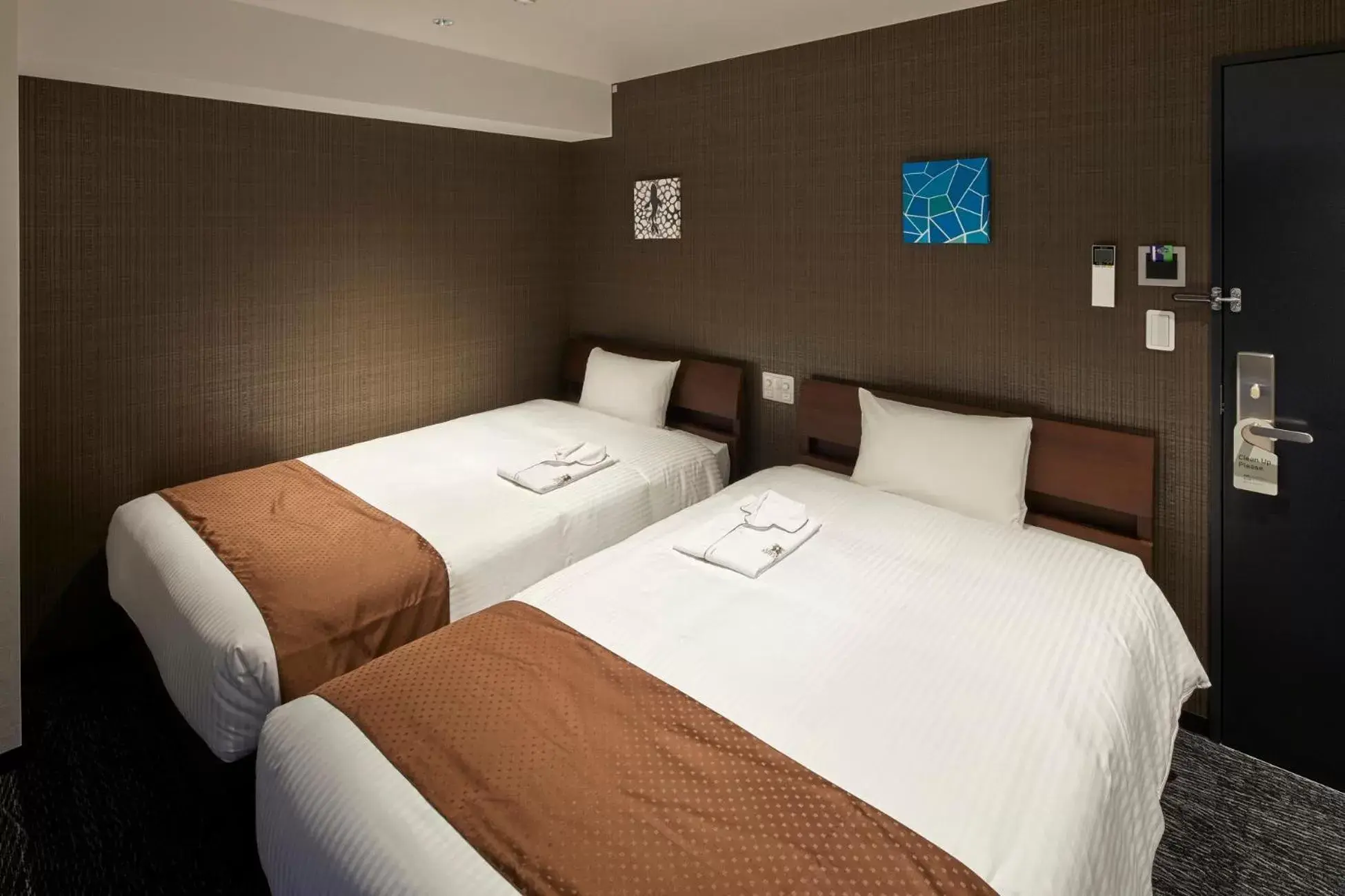 Photo of the whole room, Bed in HOTEL BRILLER Kyoto Station South