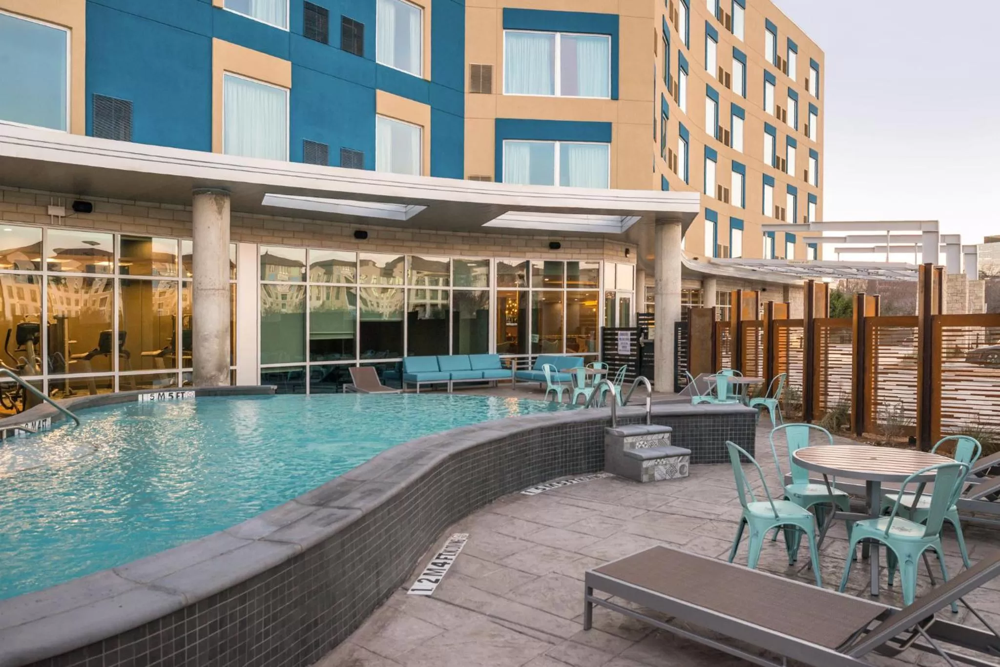 Swimming pool in Hotel Indigo Frisco by IHG