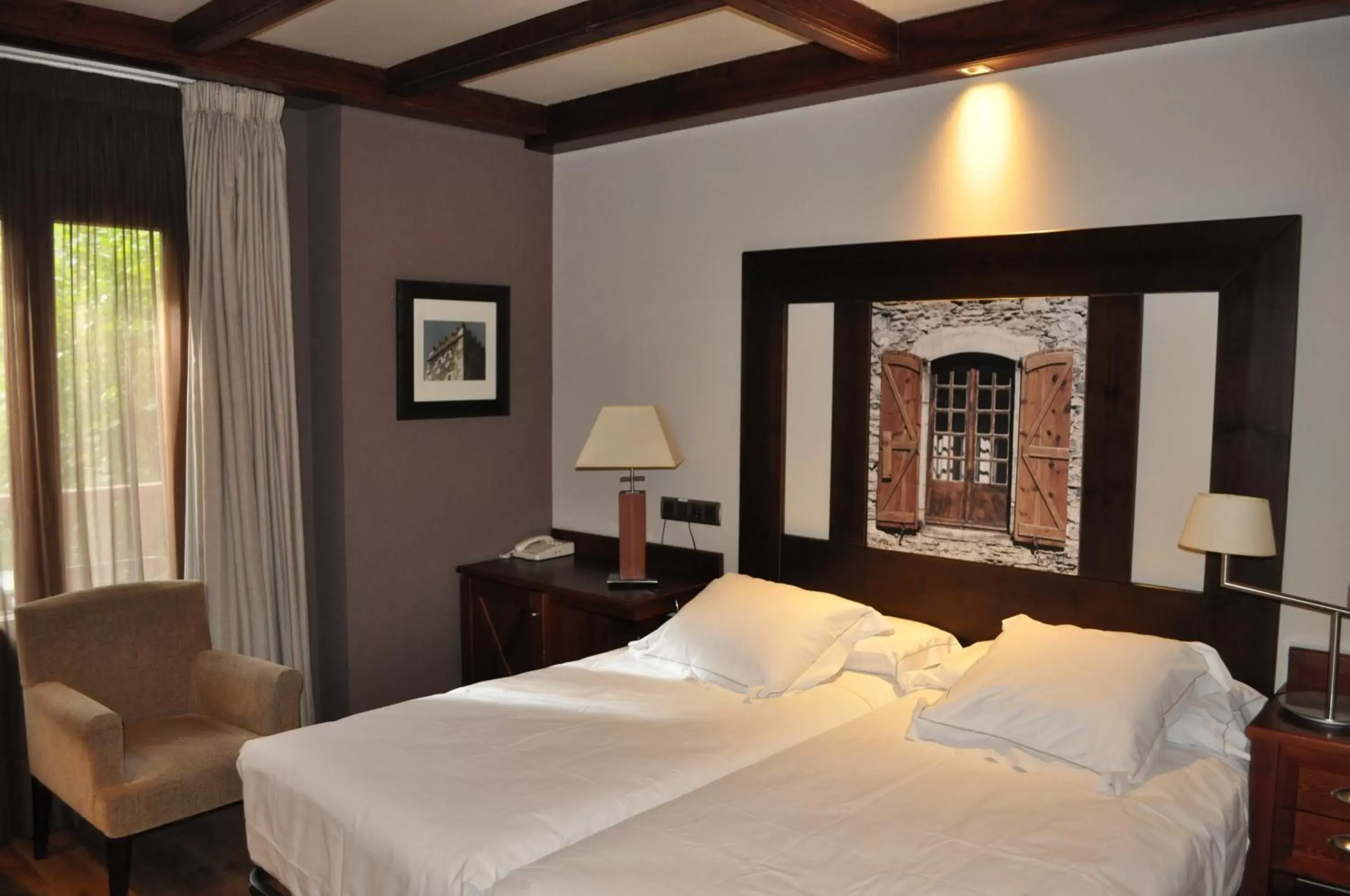 Bed in Hotel Ciria