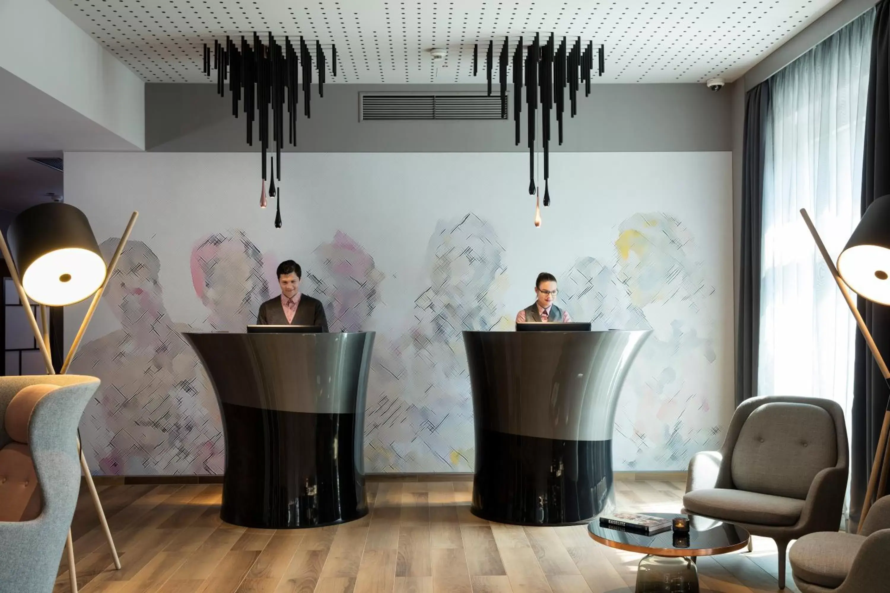 Staff, Lobby/Reception in art'otel berlin mitte, Powered by Radisson Hotels