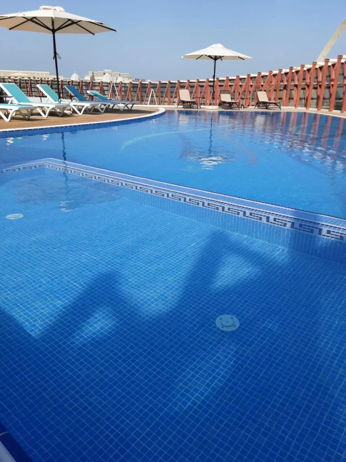 Swimming pool in Cielo Hotel Lusail Qatar Swimming pool in Cielo Hotel Lusail Qatar