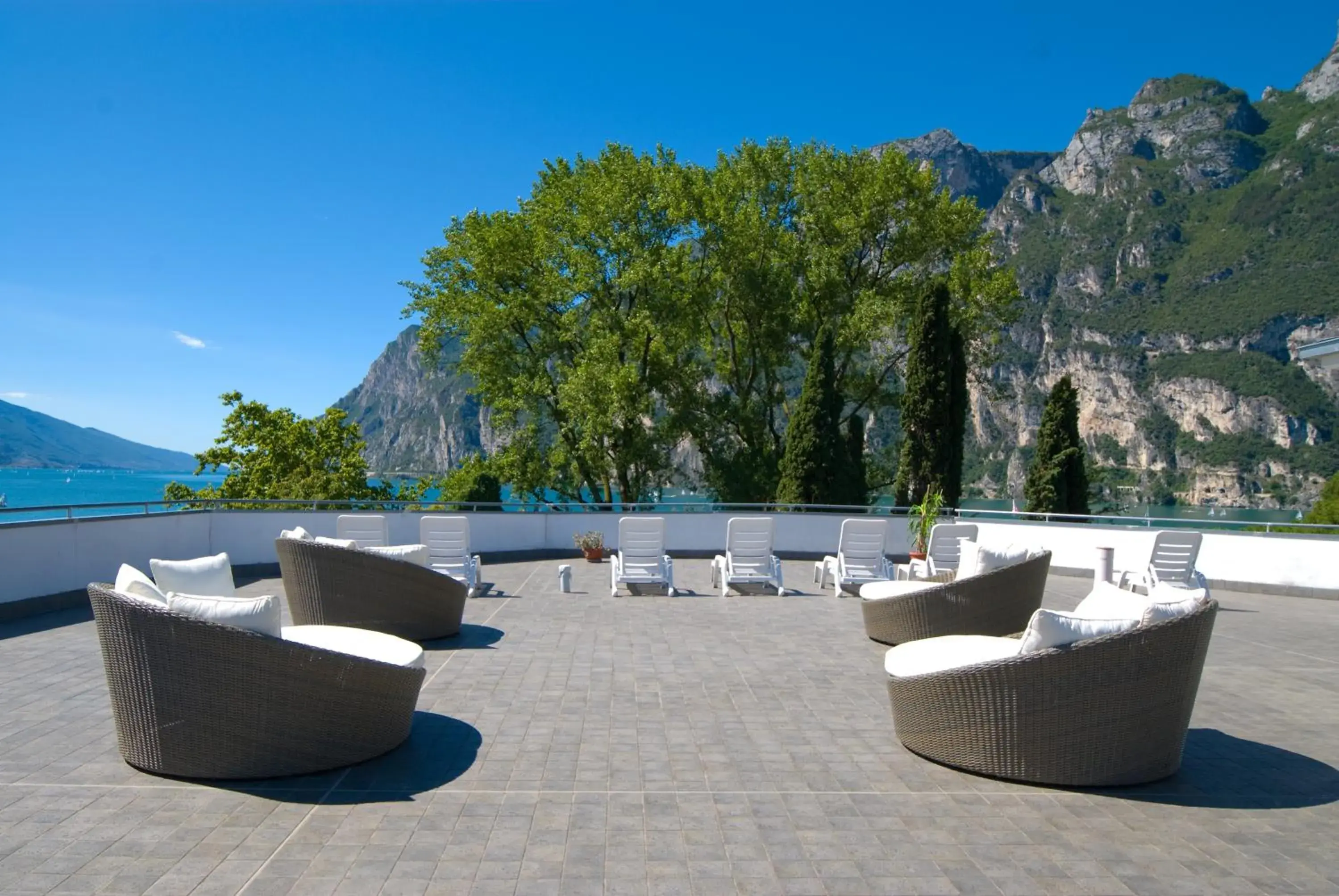 Balcony/Terrace in Hotel Oasi Wellness & Spa