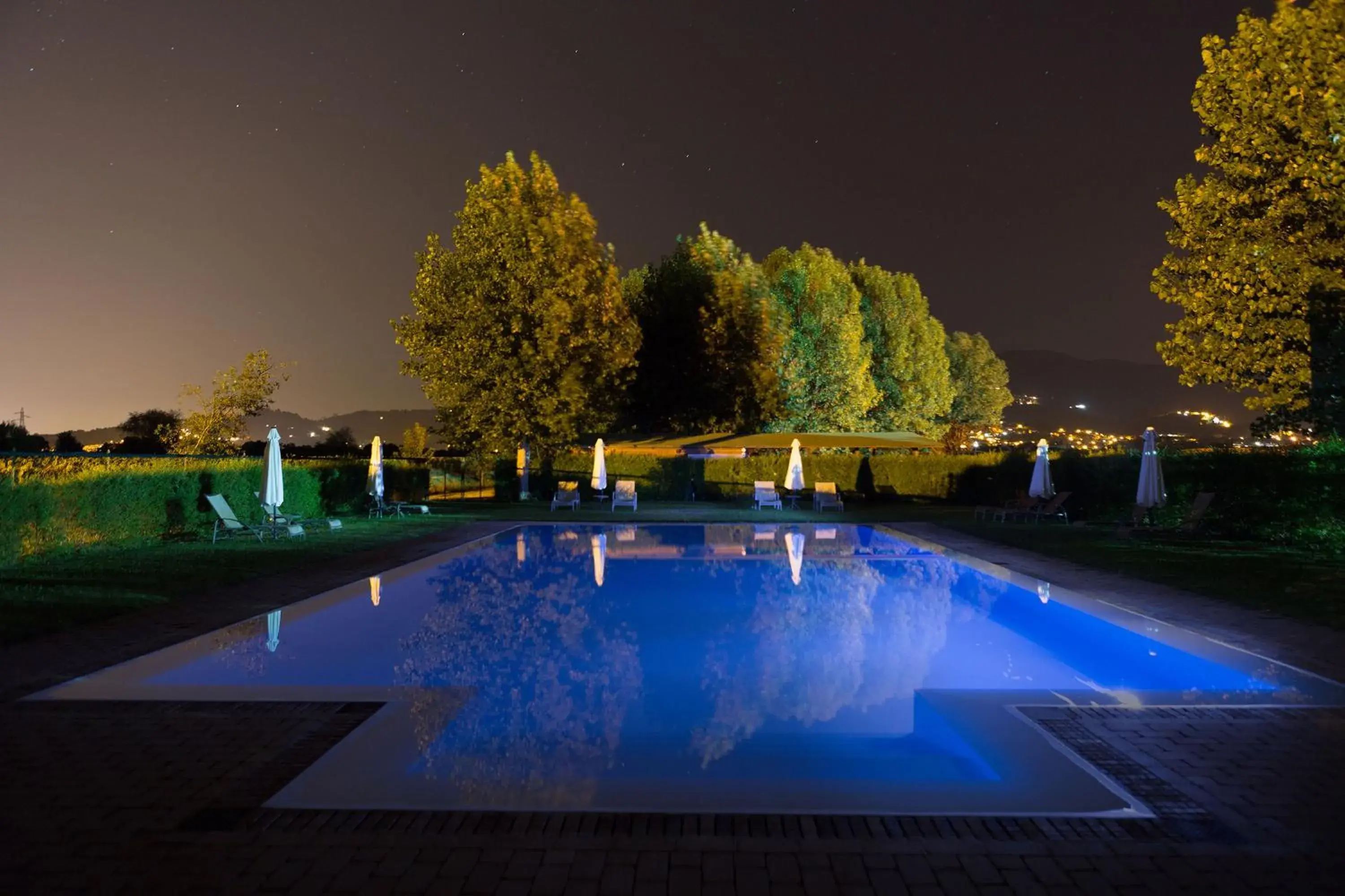 Swimming Pool in Hotel Le Capanne