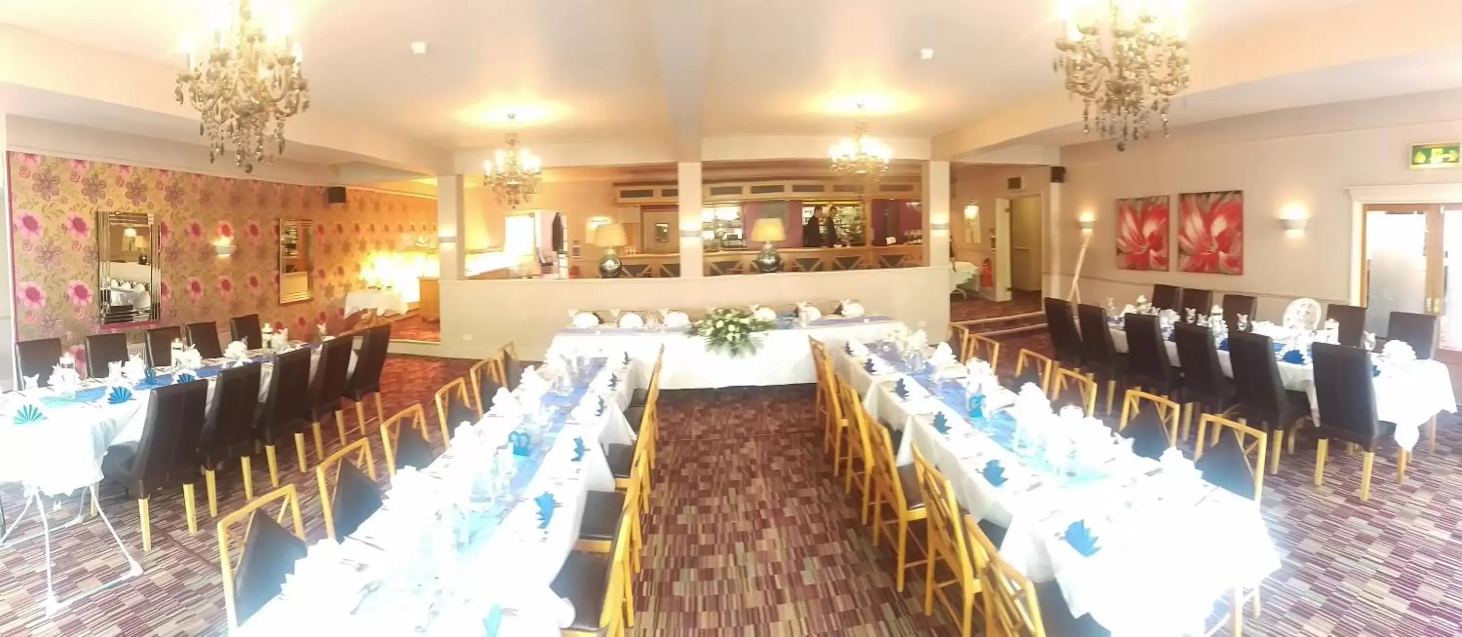 Dining area, Banquet Facilities in Best Western Brook Hotel