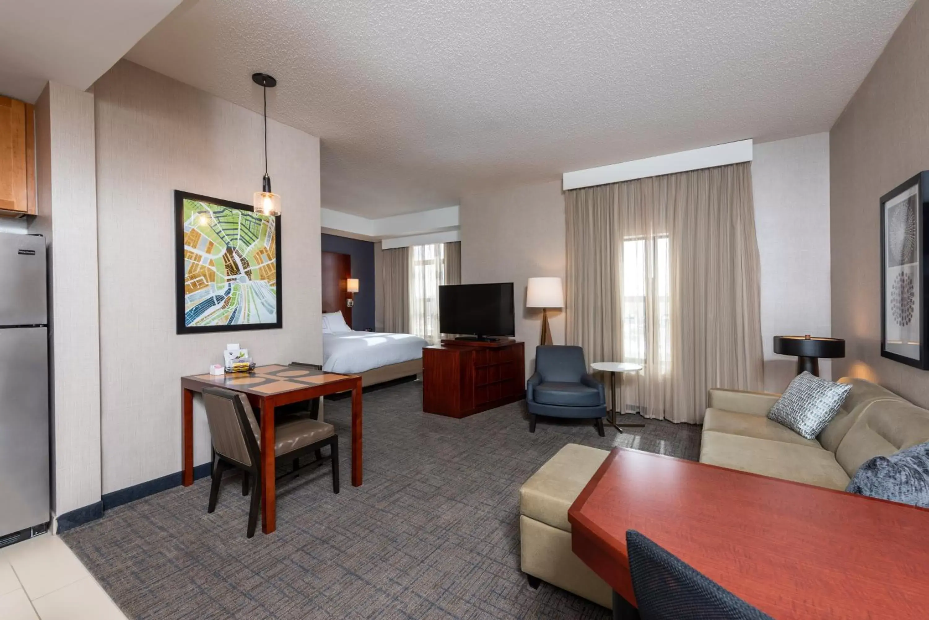 Living room, Seating Area in Residence Inn by Marriott Midland