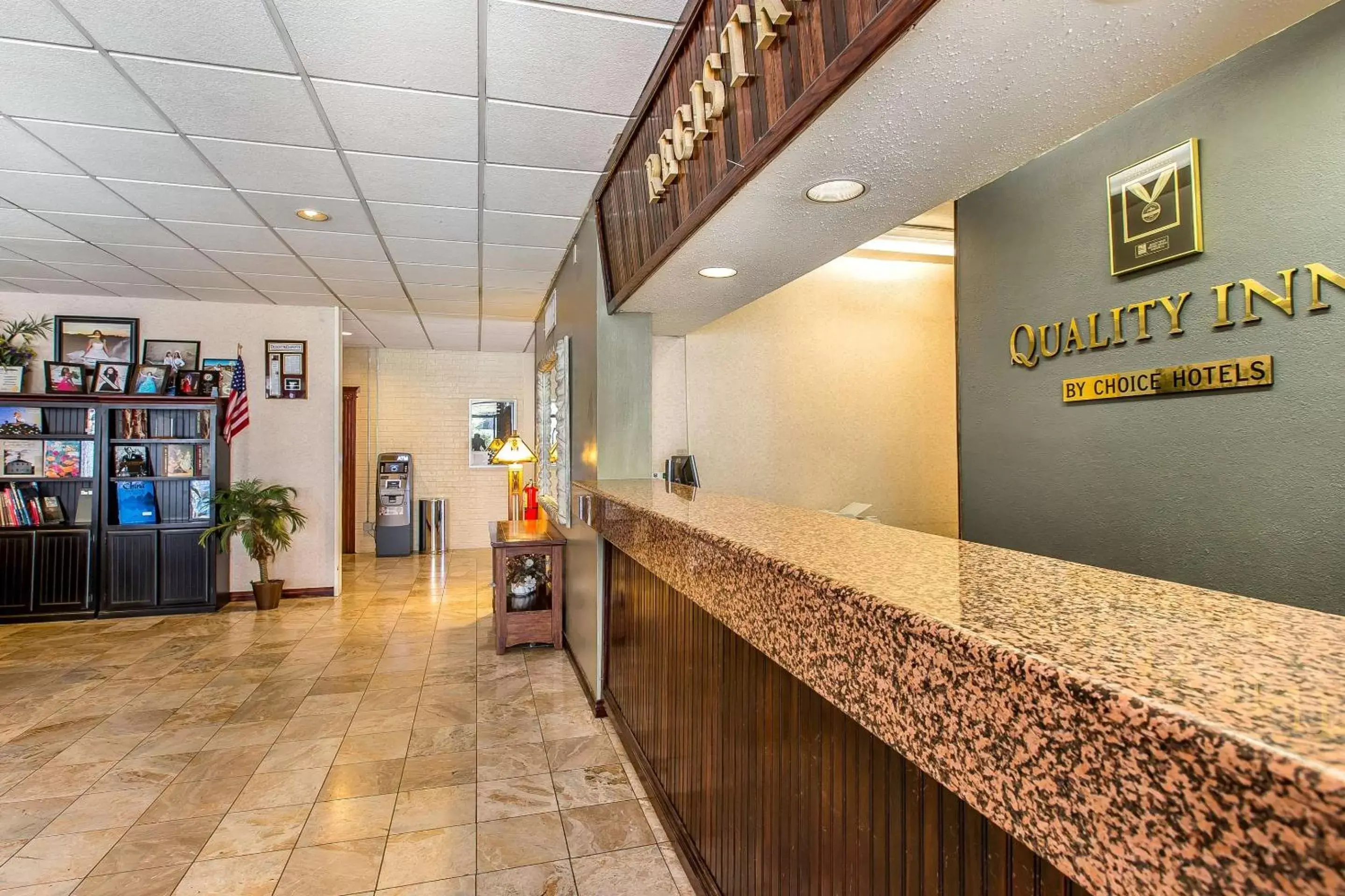 Lobby or reception in Quality Inn On Historic Route 66 Lobby or reception in Quality Inn On Historic Route 66
