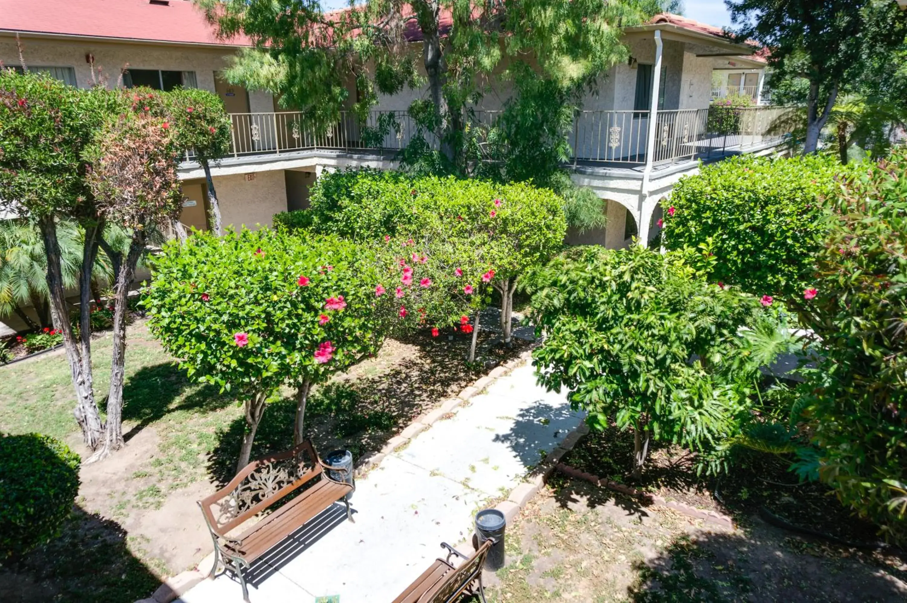 Area and facilities in California Suites Hotel